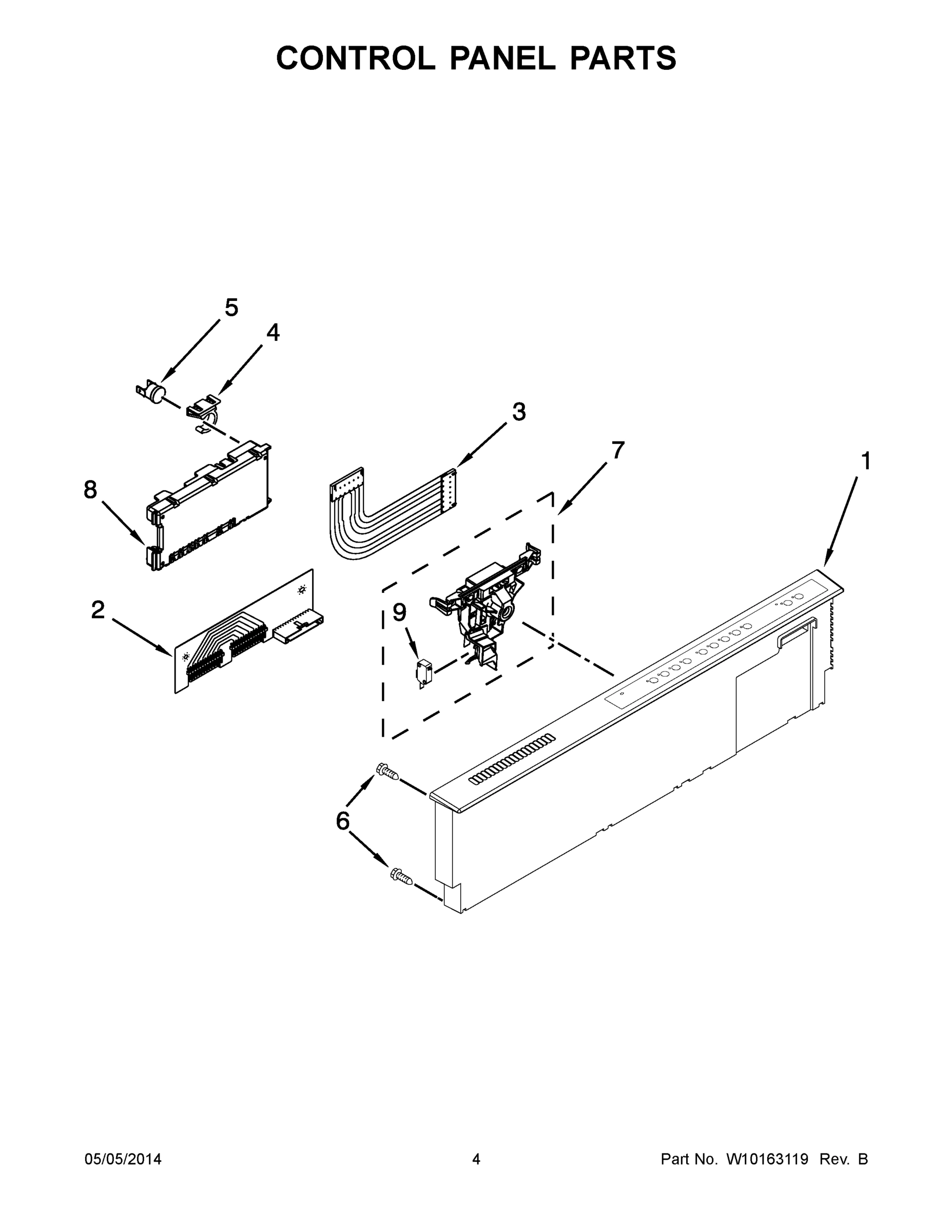03 - CONTROL PANEL PARTS