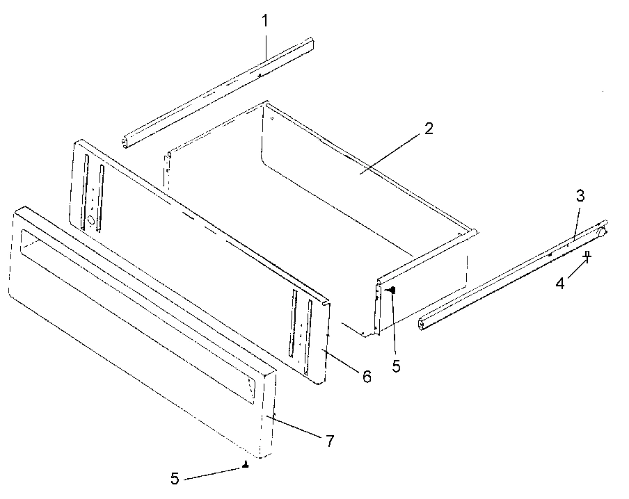 08 - Storage Drawer Assembly