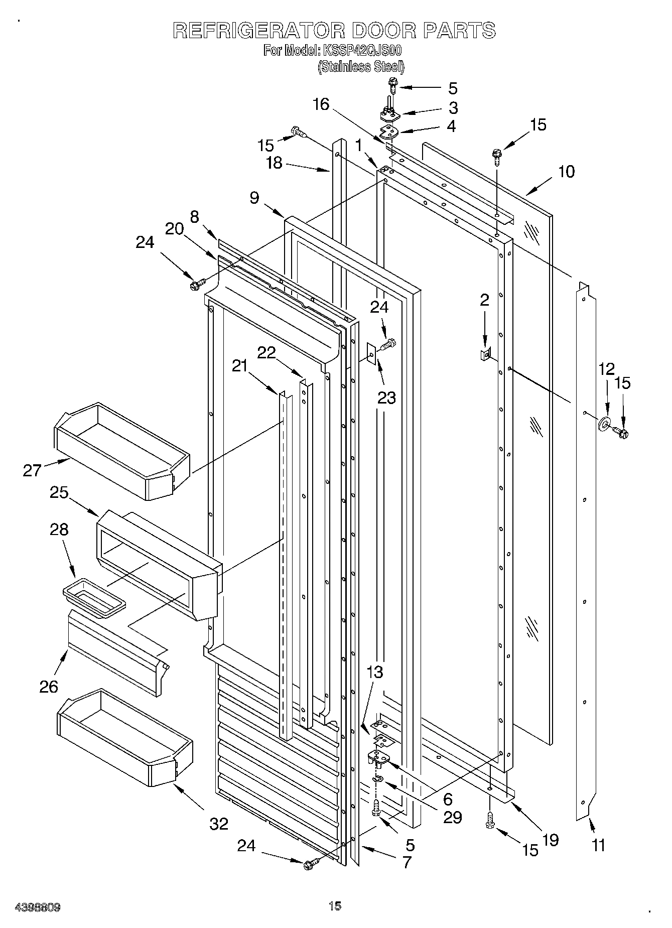 11 - REFRIGERATOR DOOR