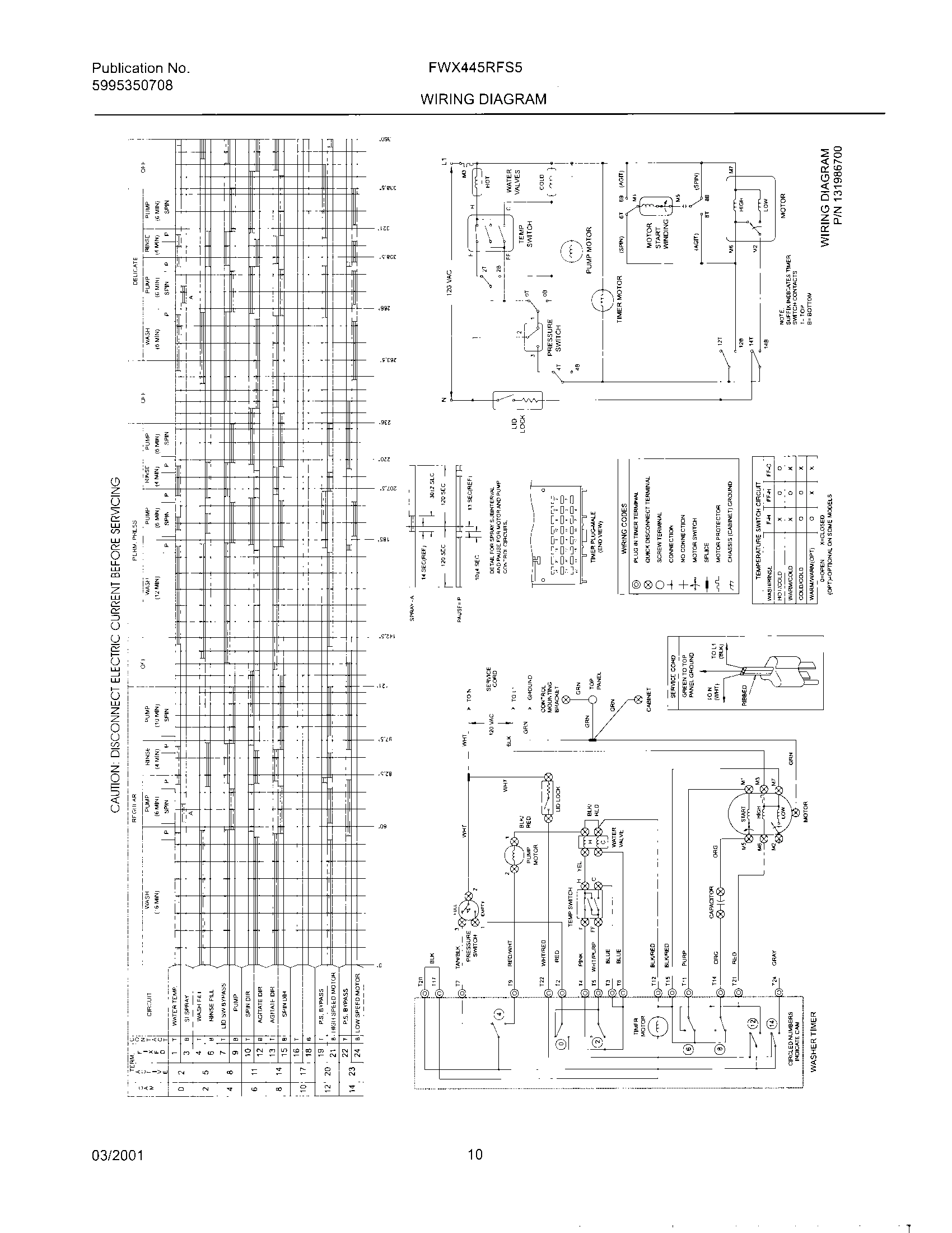 10 - 131986700 WIRING DIAGRAM