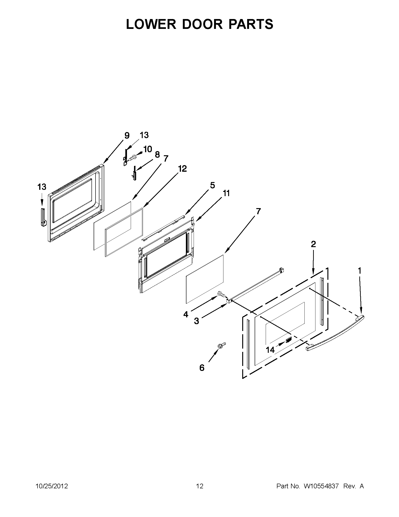06 - LOWER DOOR PARTS