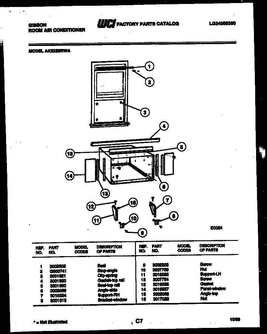 06 - CABINET AND INSTALLATION PARTS