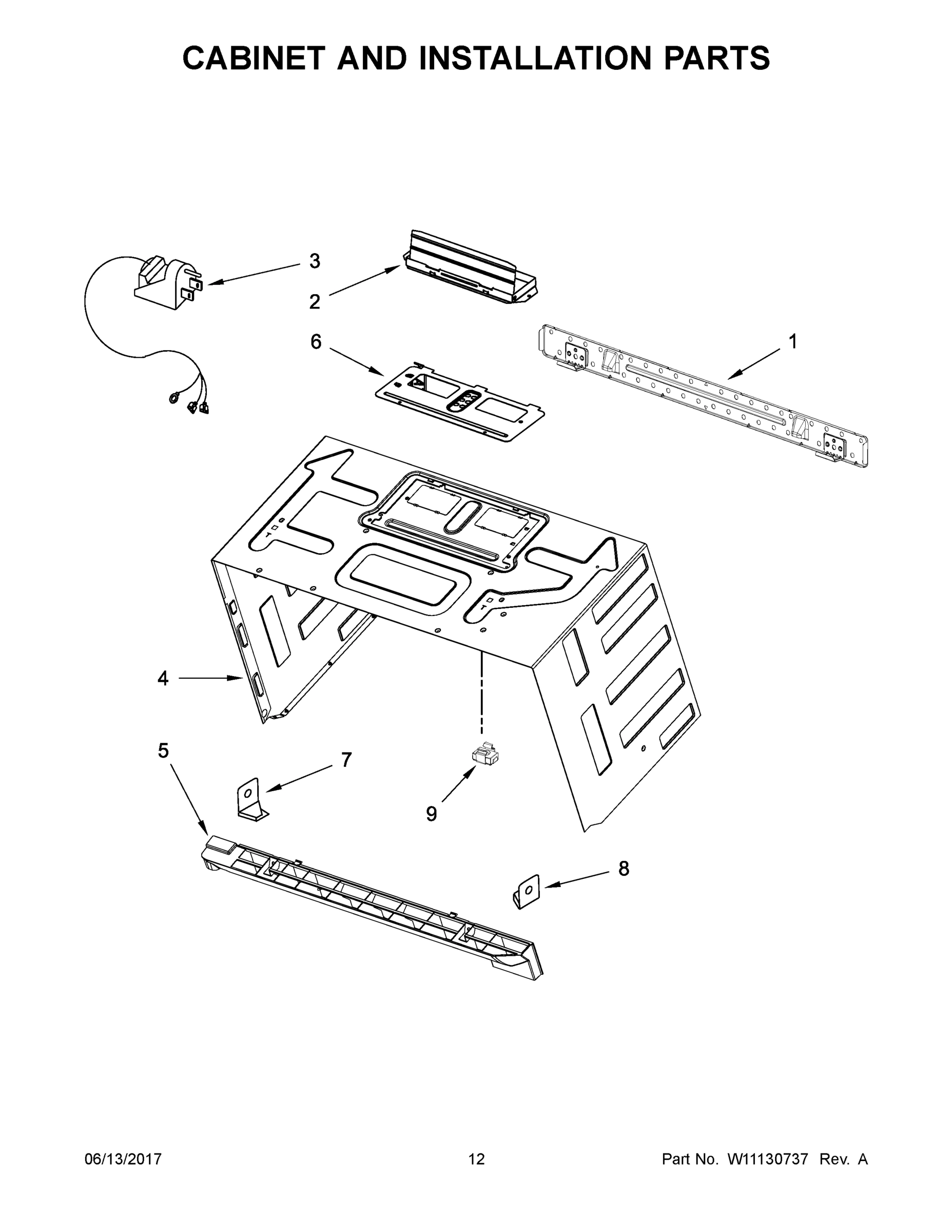 07 - CABINET AND INSTALLATION PARTS