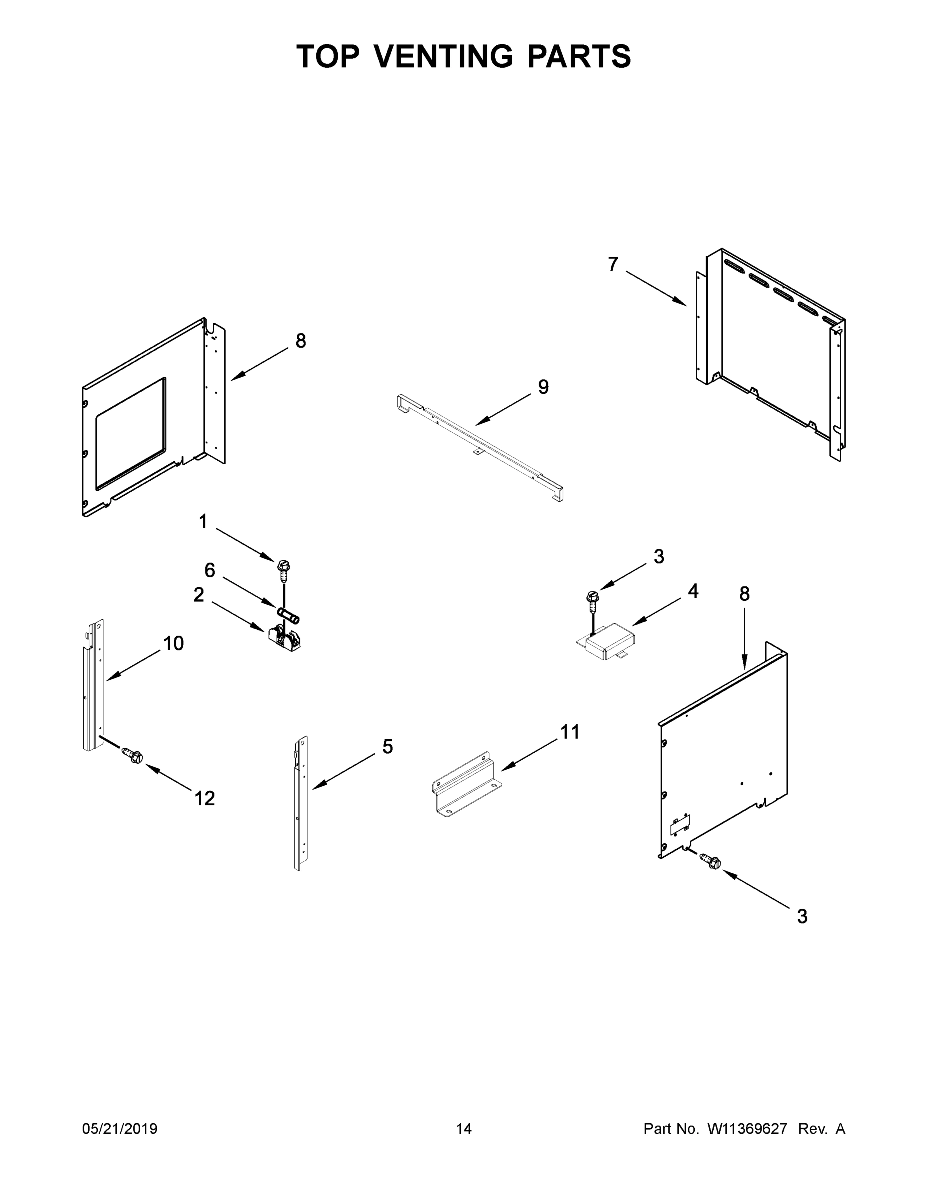 08 - TOP VENTING PARTS