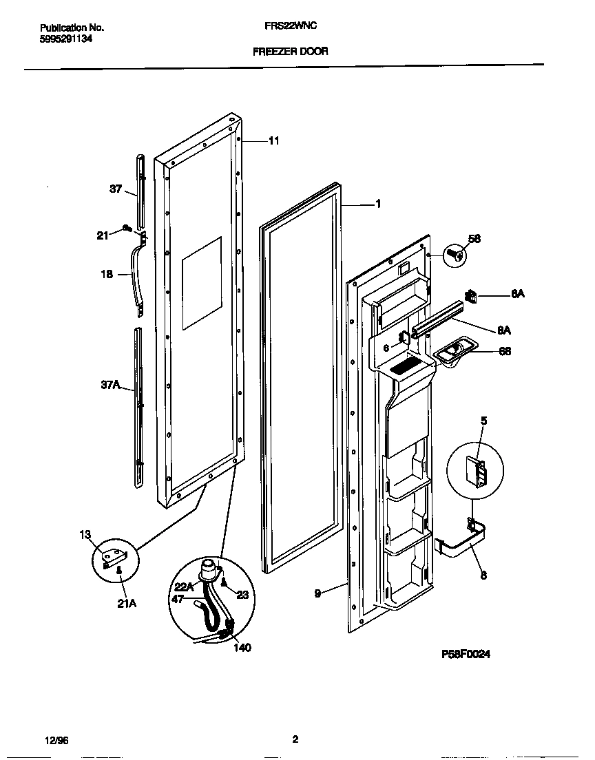 02 - FREEZER DOOR