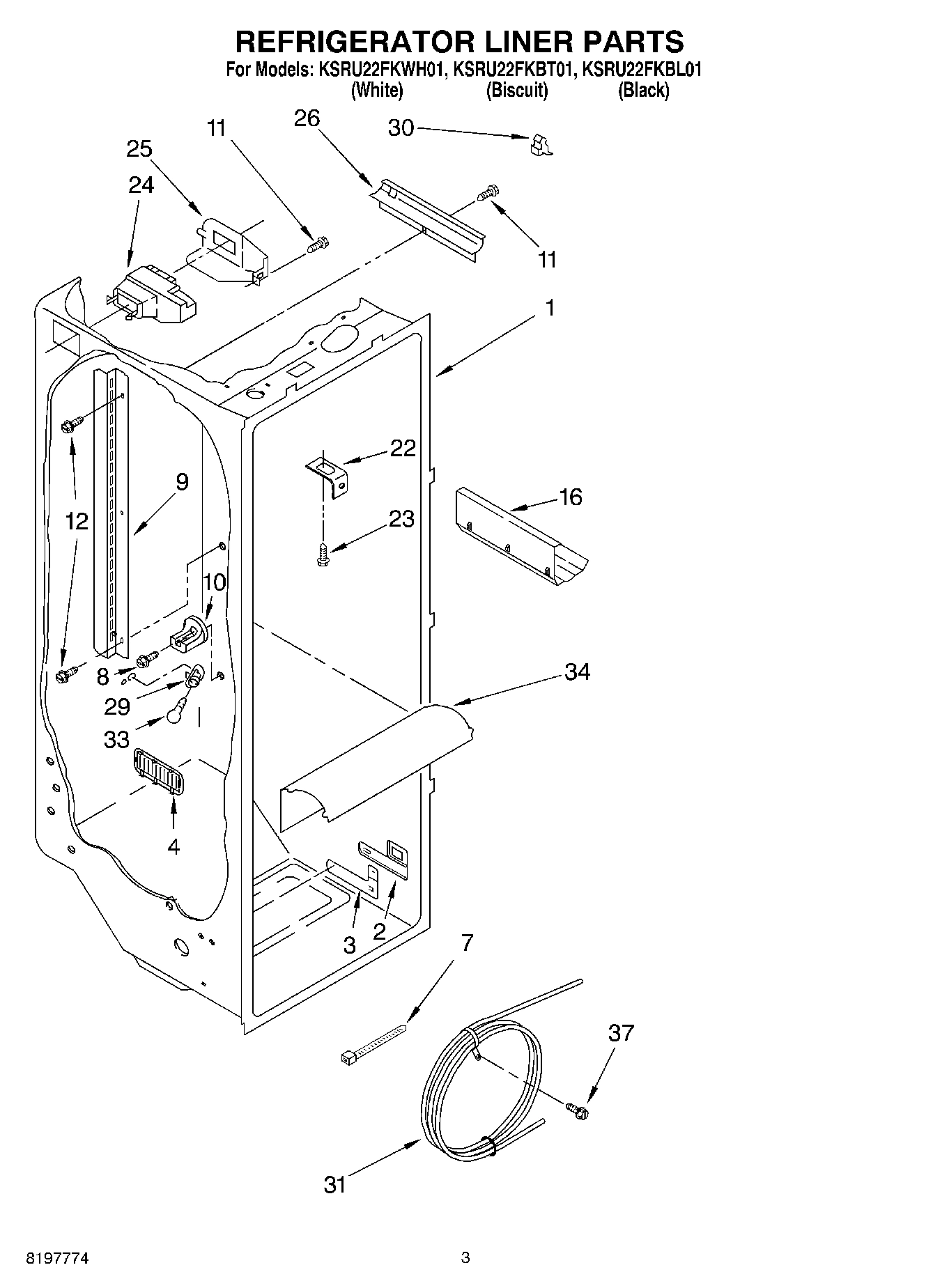 02 - REFRIGERATOR LINER