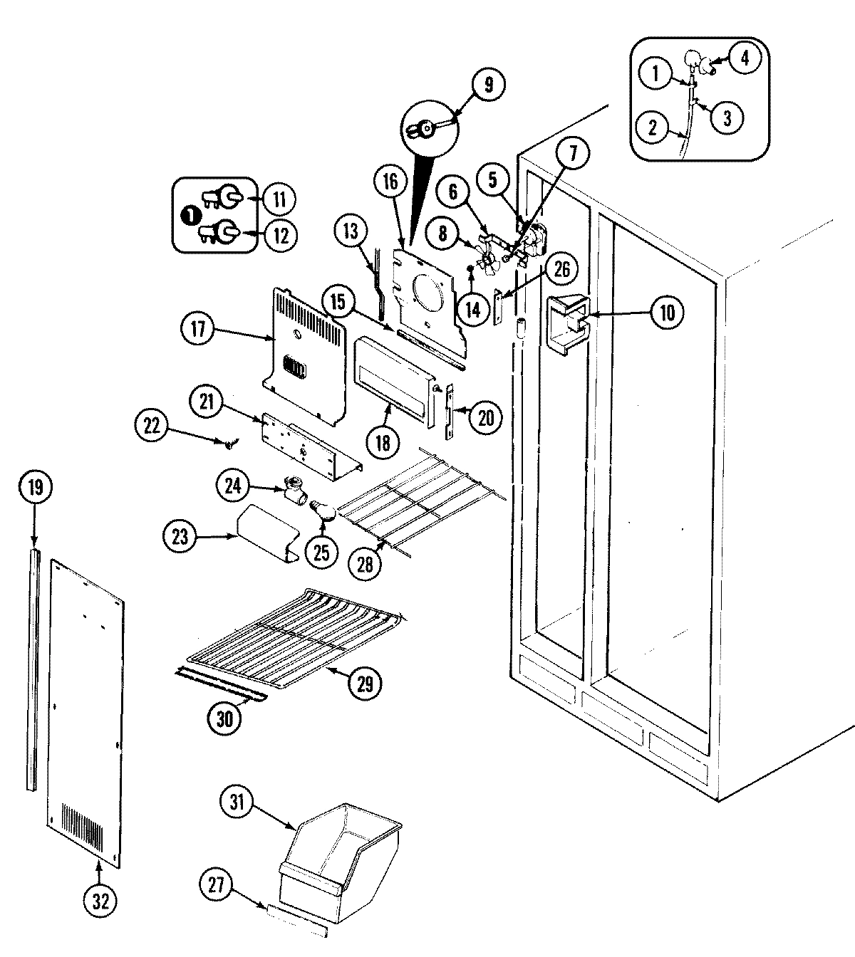 01 - FREEZER COMPARTMENT