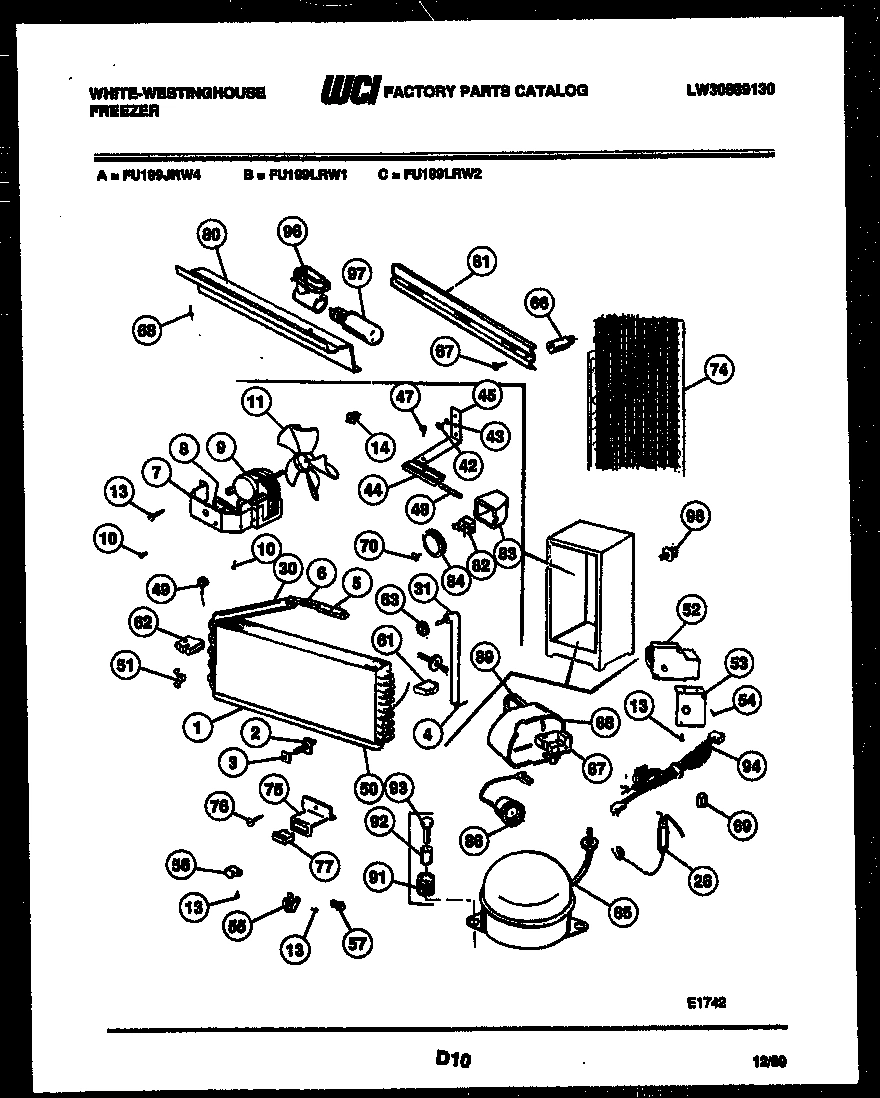 04 - SYSTEM AND AUTOMATIC DEFROST PARTS