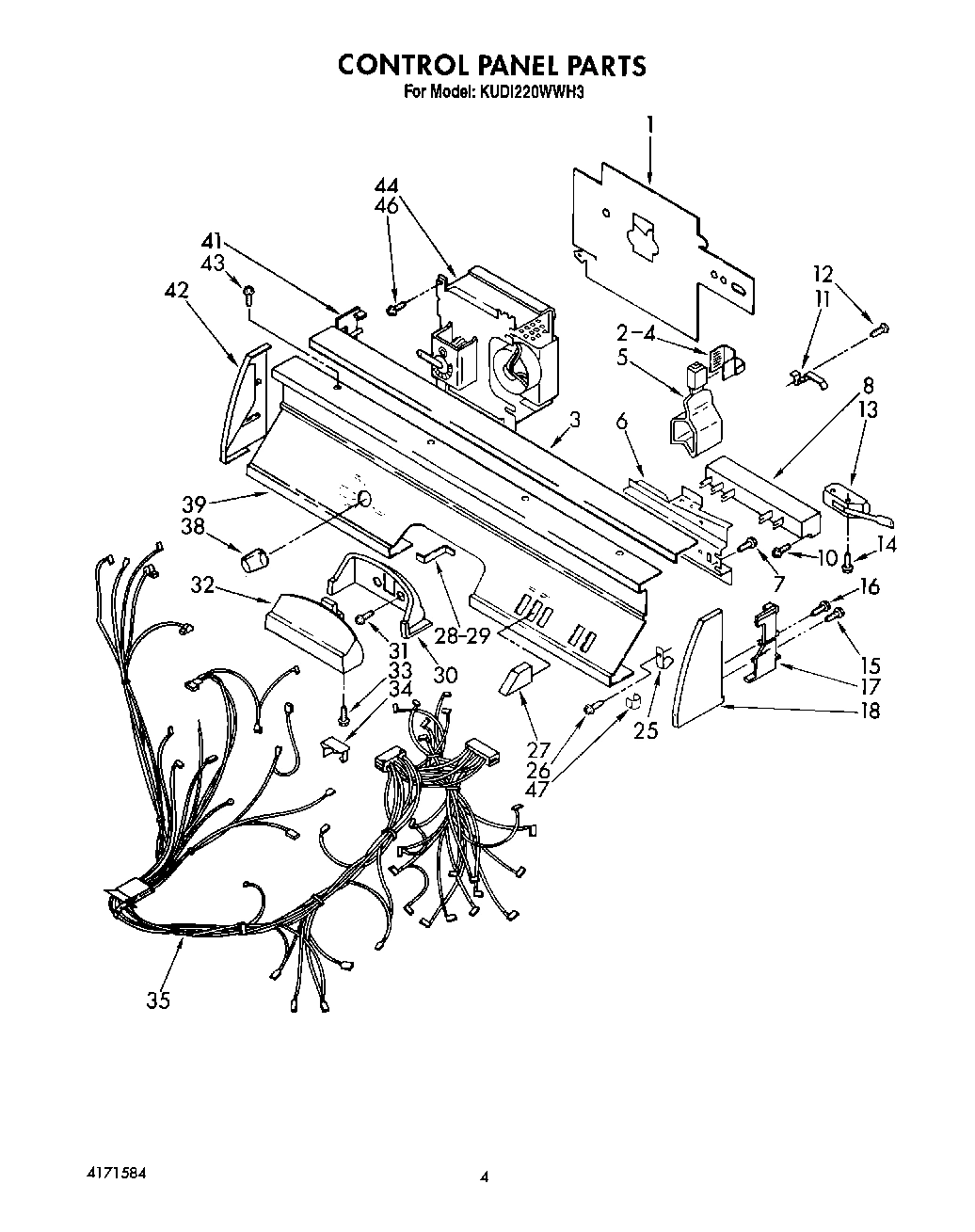04 - CONTROL PANEL, LIT/OPTIONAL