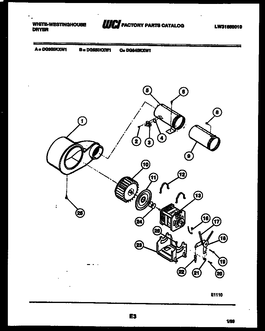05 - MOTOR AND BLOWER PARTS