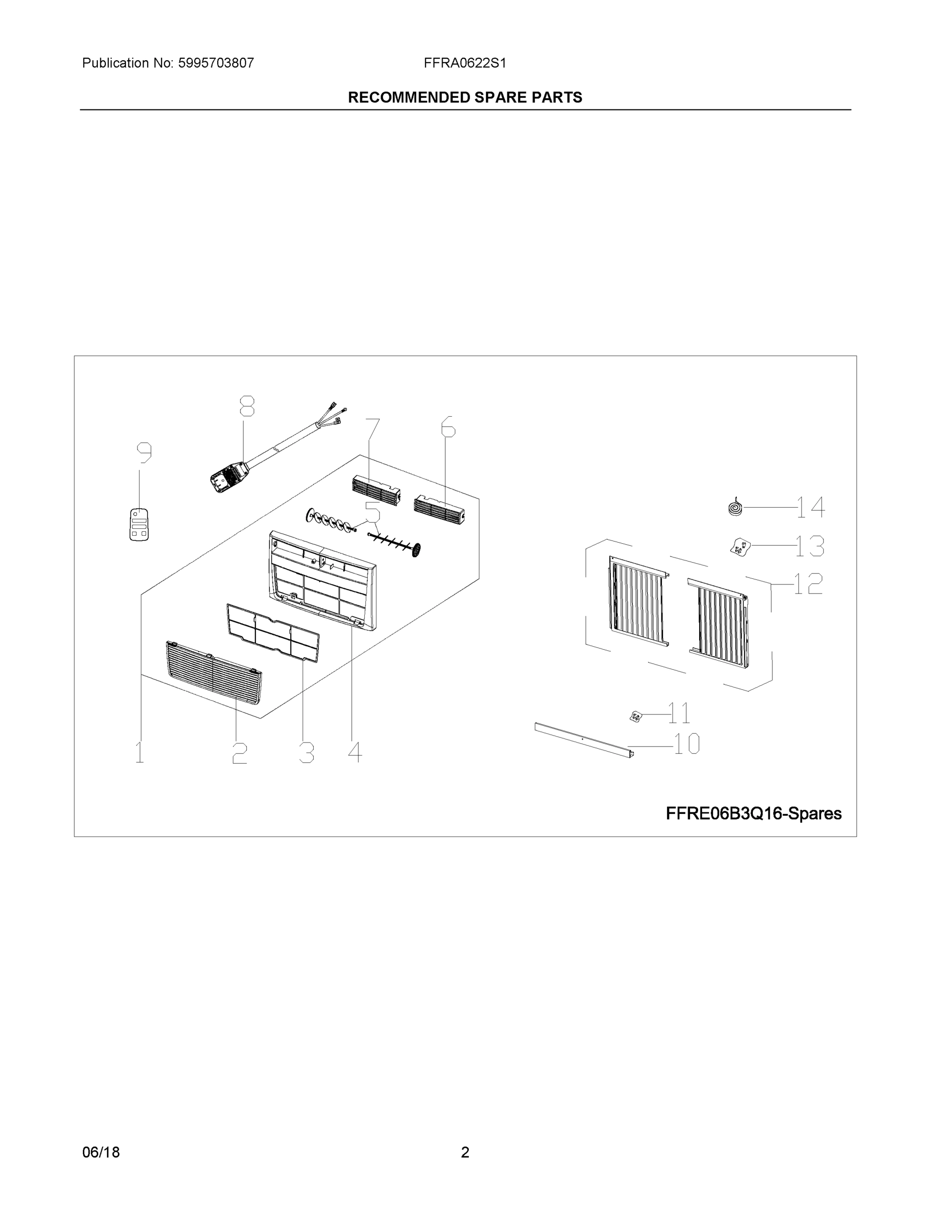 02 - RECOMMENDED SPARE PARTS