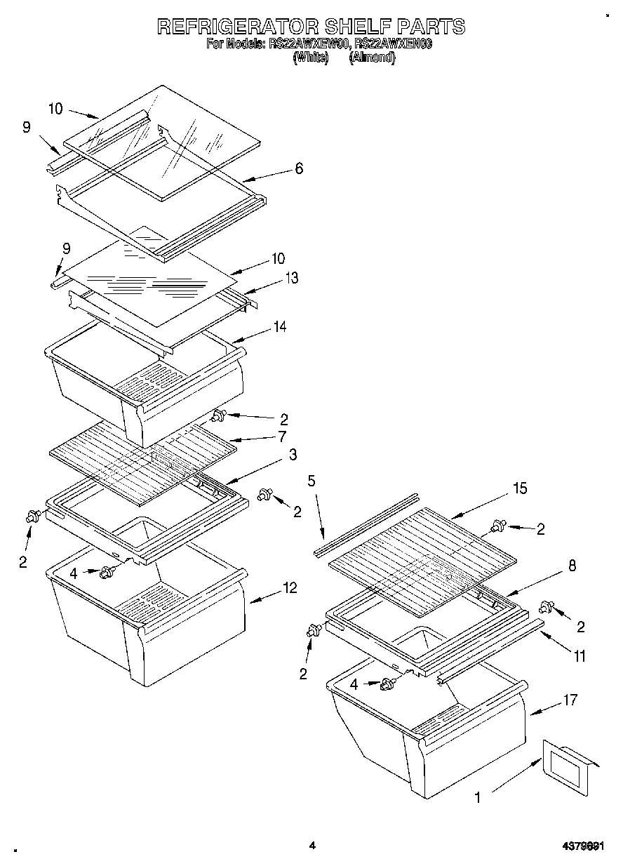 03 - REFRIGERATOR SHELF