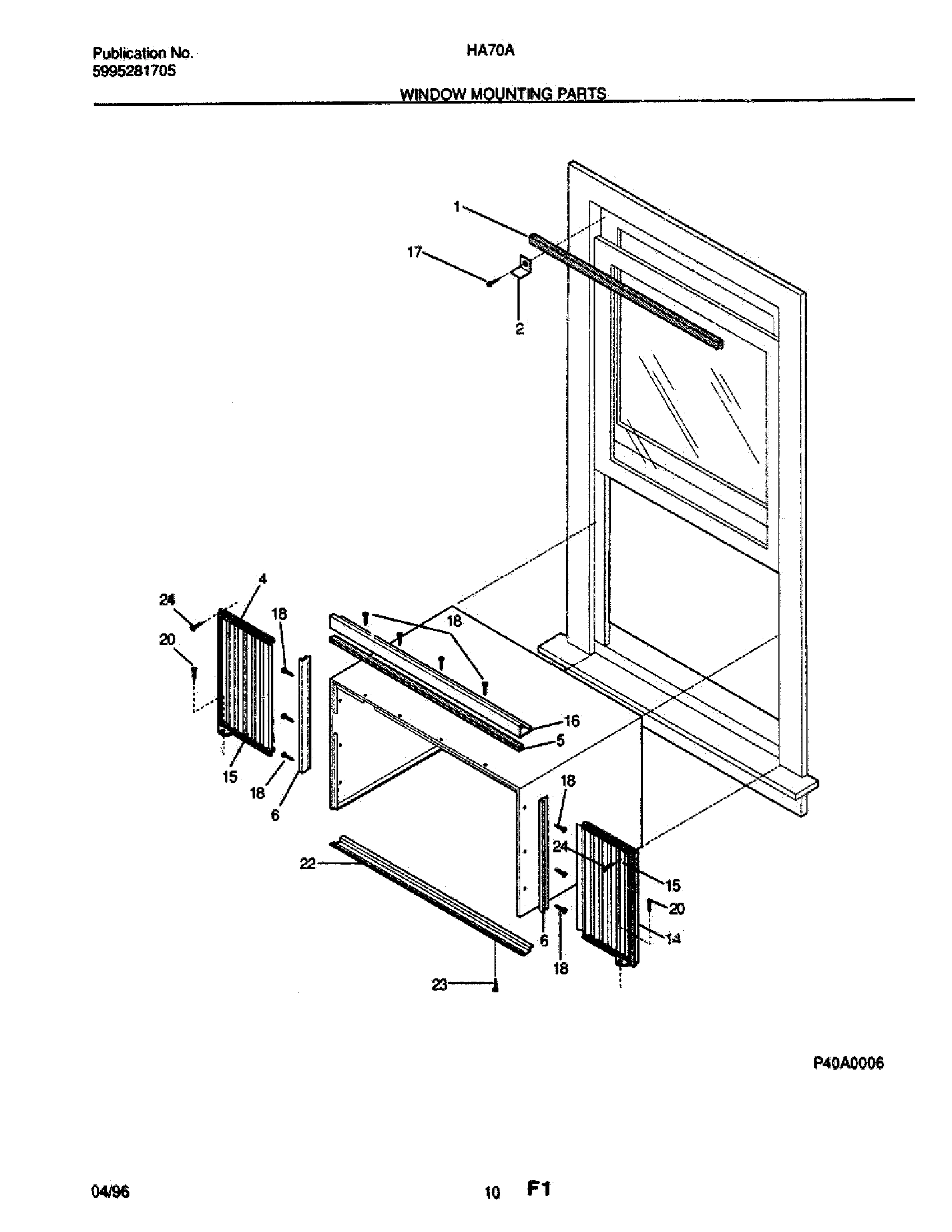 11 - WINDOW MOUNTING PARTS