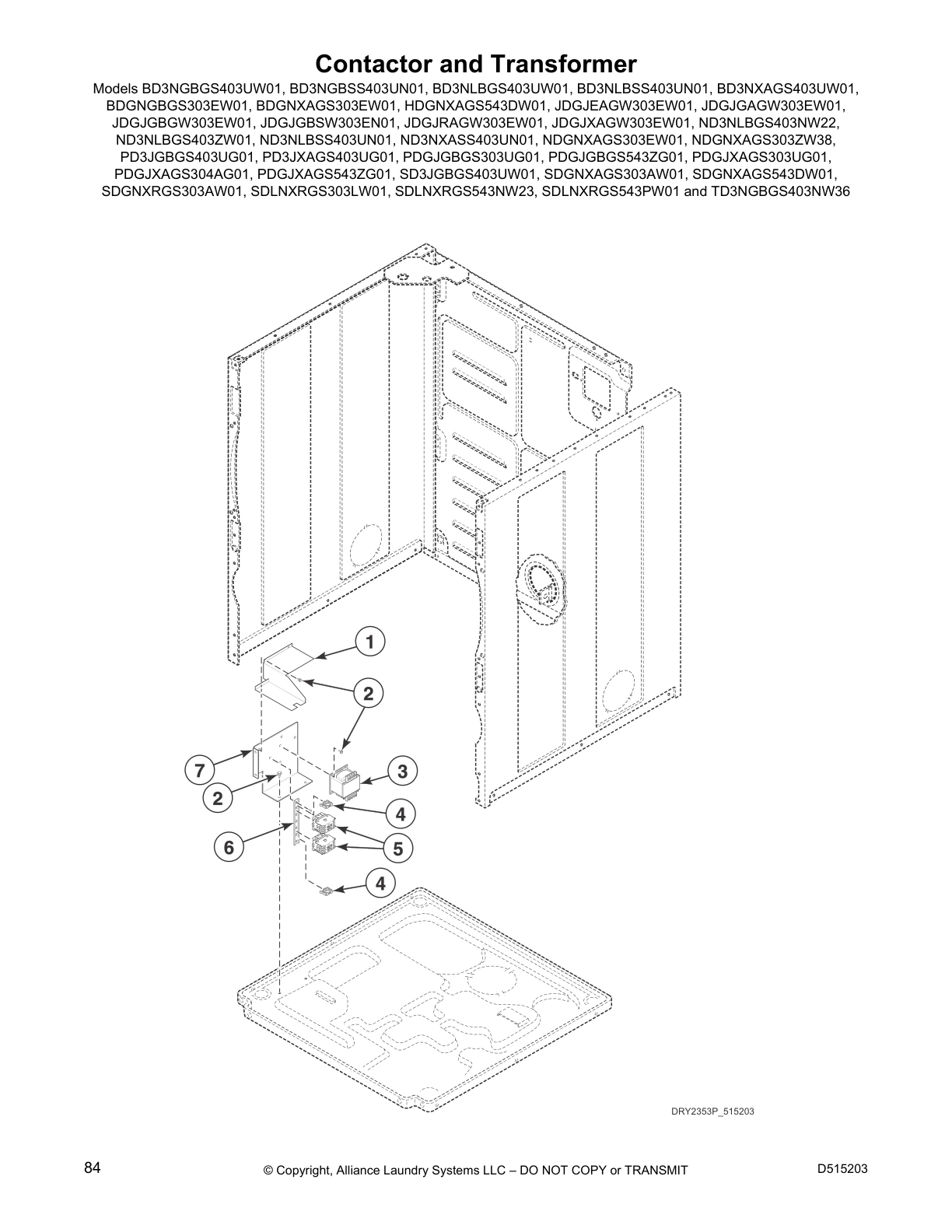 Contactor and Transformer