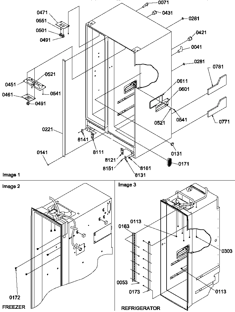 02 - CABINET PARTS