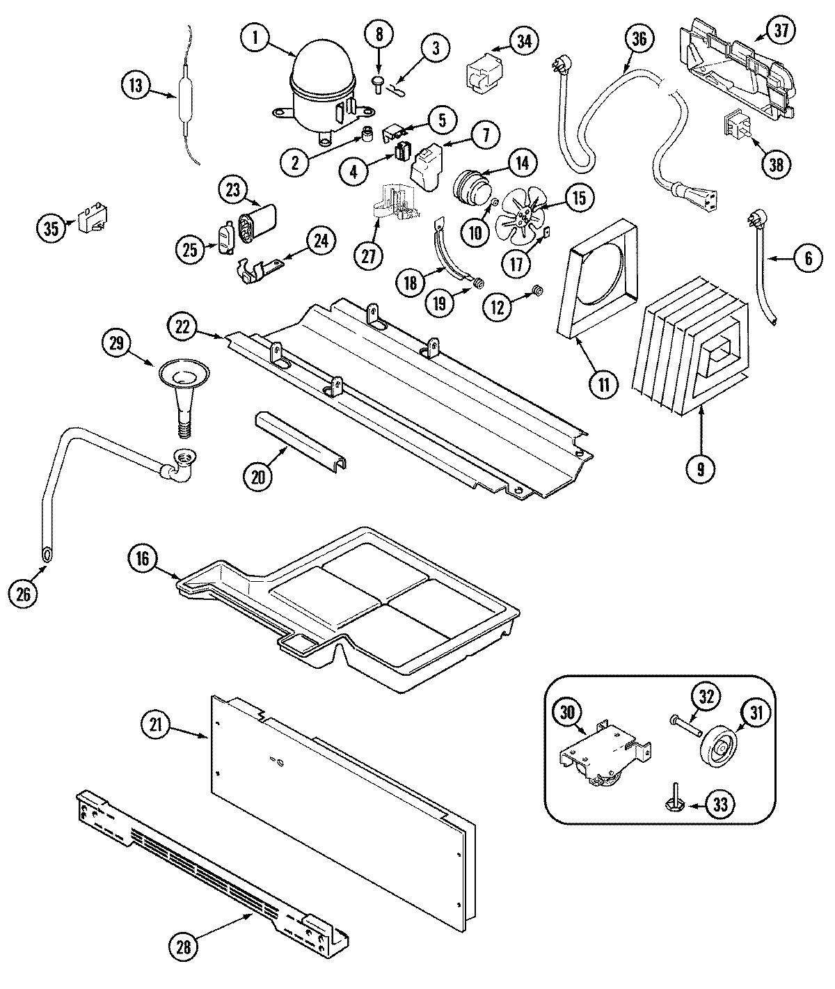 01 - COMPRESSOR (GS2126PADW REV 11)