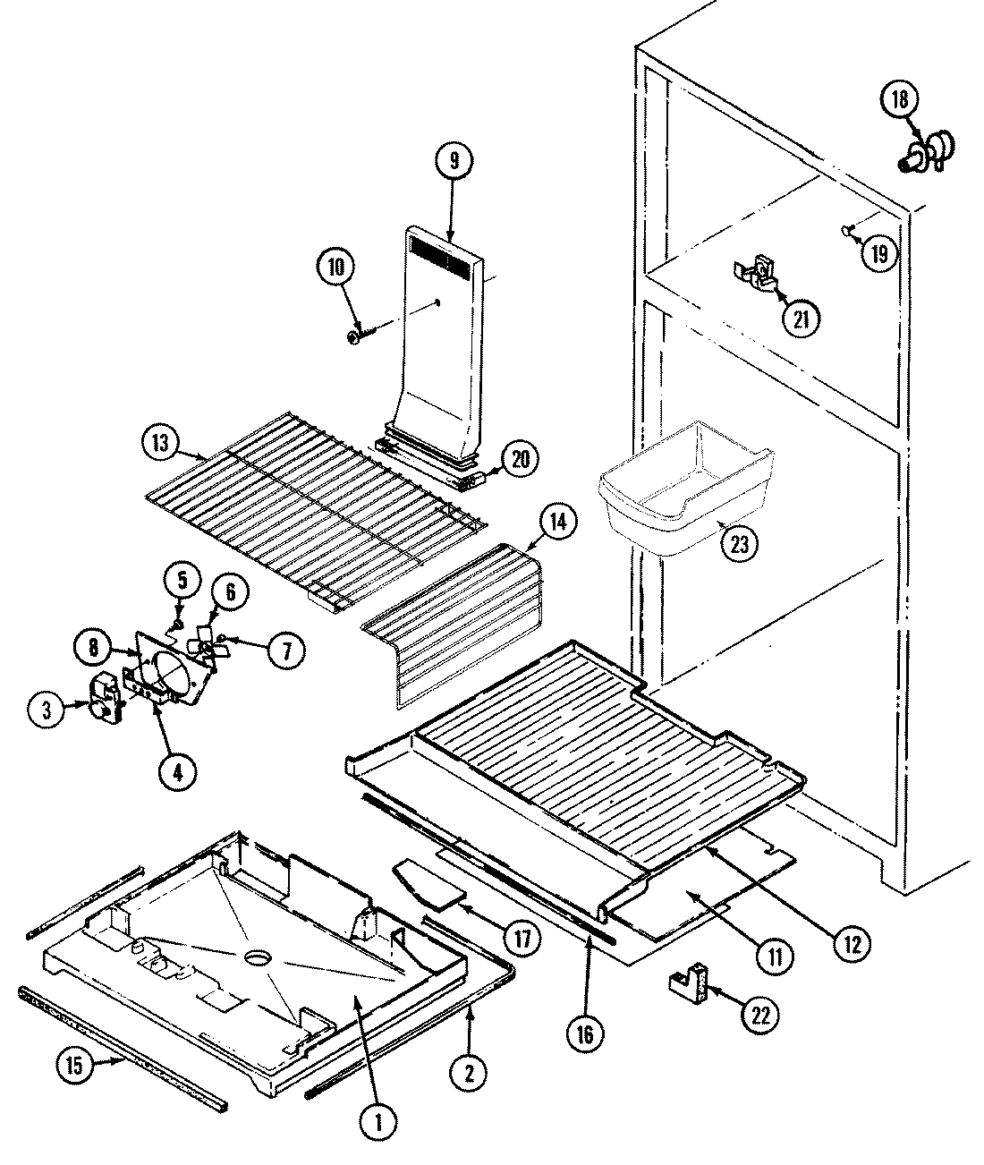 01 - FREEZER COMPARTMENT