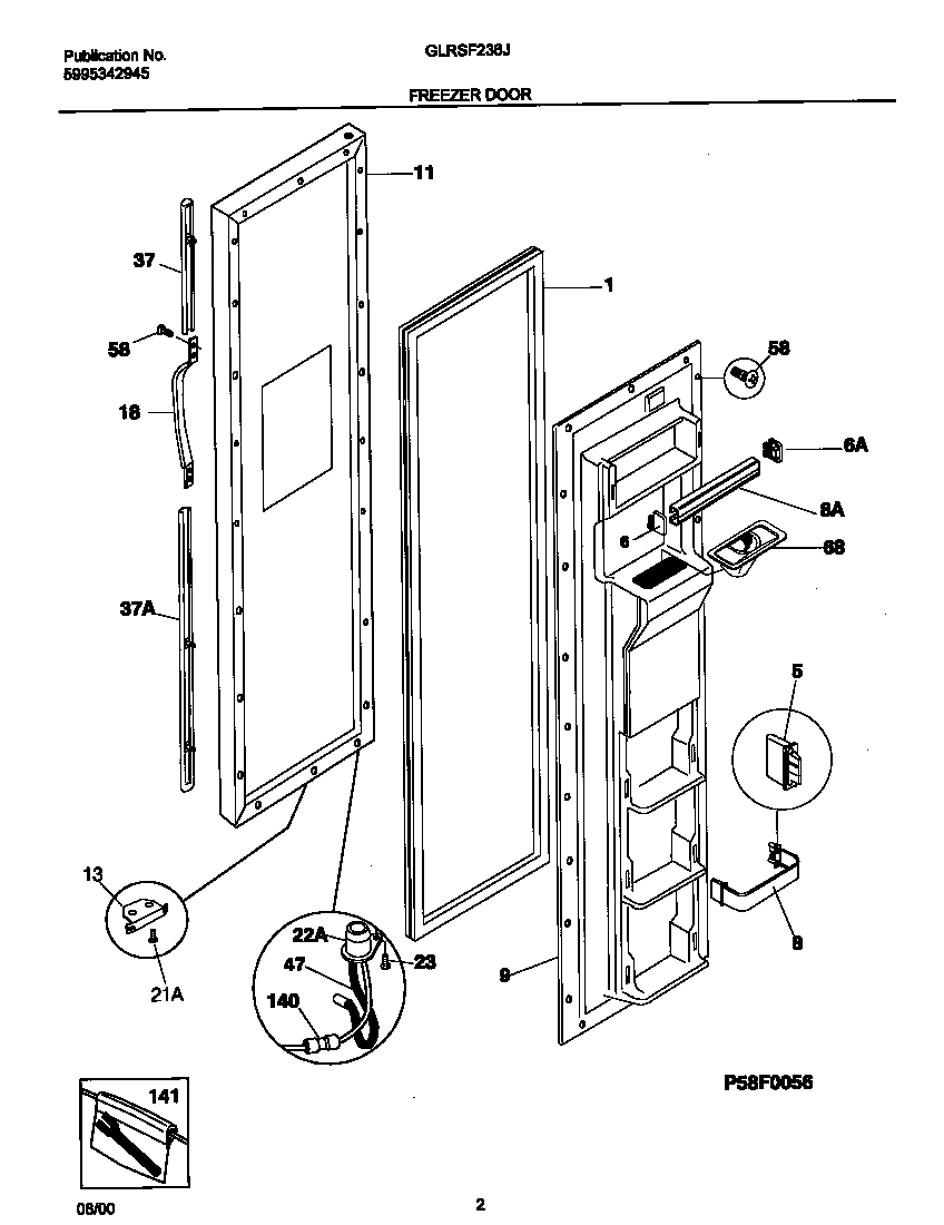 02 - FREEZER DOOR