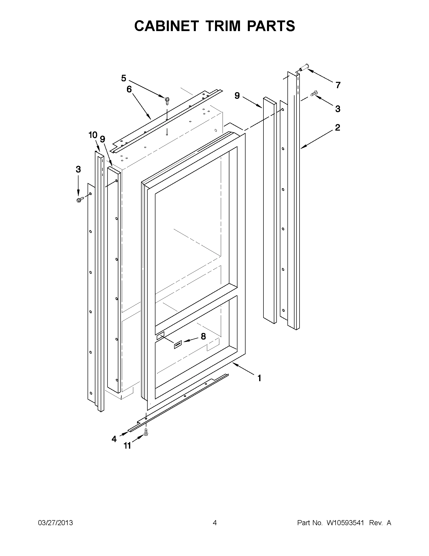 02 - CABINET TRIM PARTS