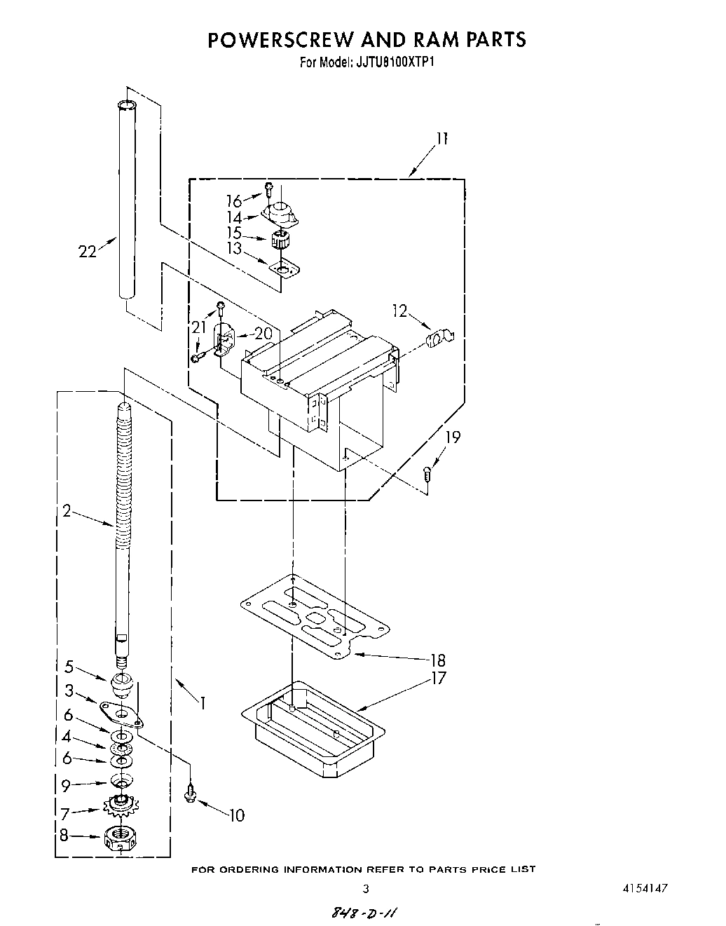 03 - POWER SCREW AND RAM