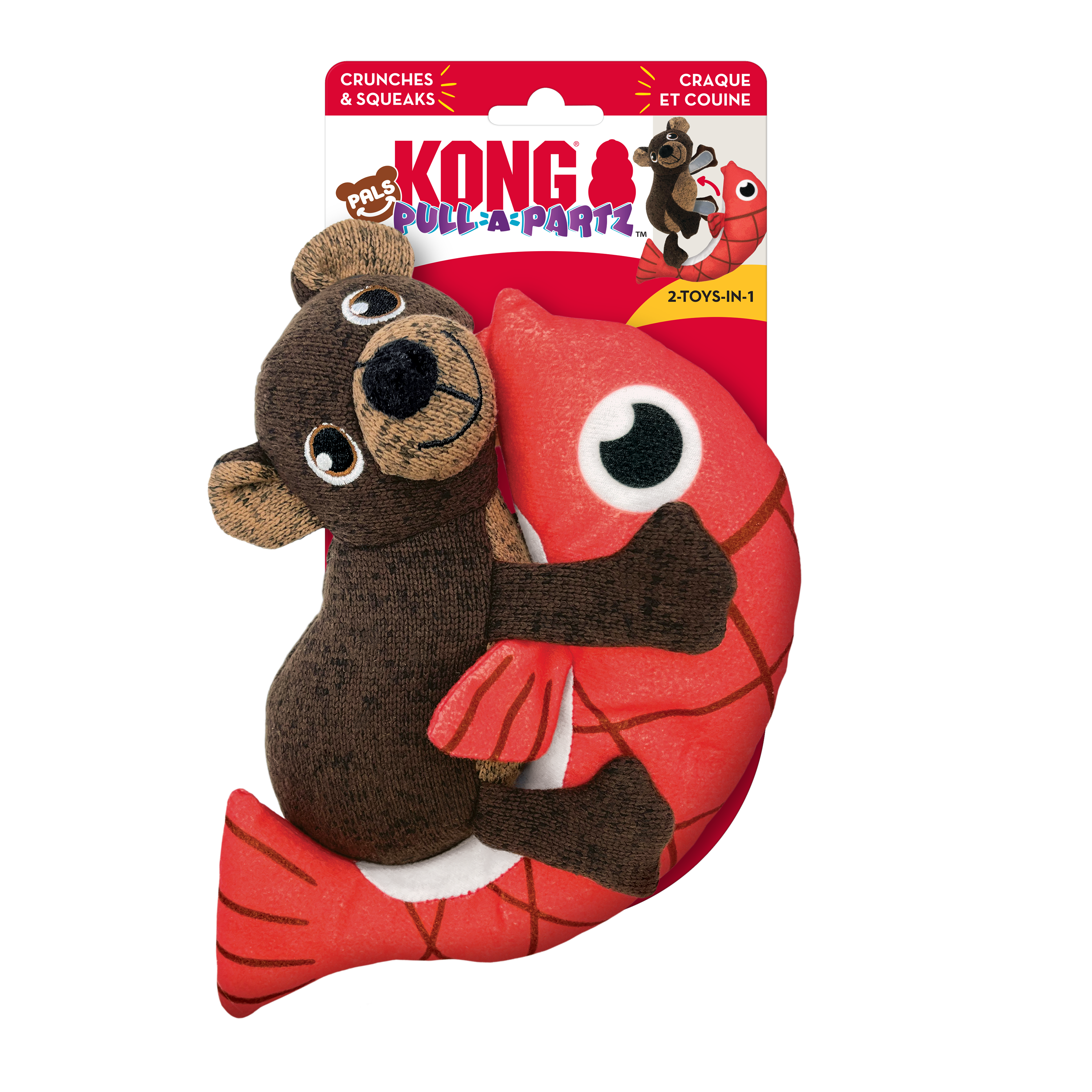 Pull-A-Partz Pals Bear onpack product image