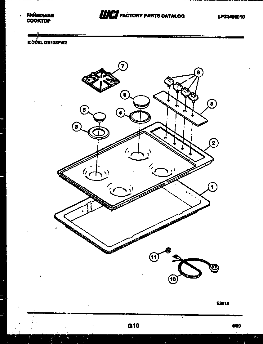 02 - COOKTOP PARTS