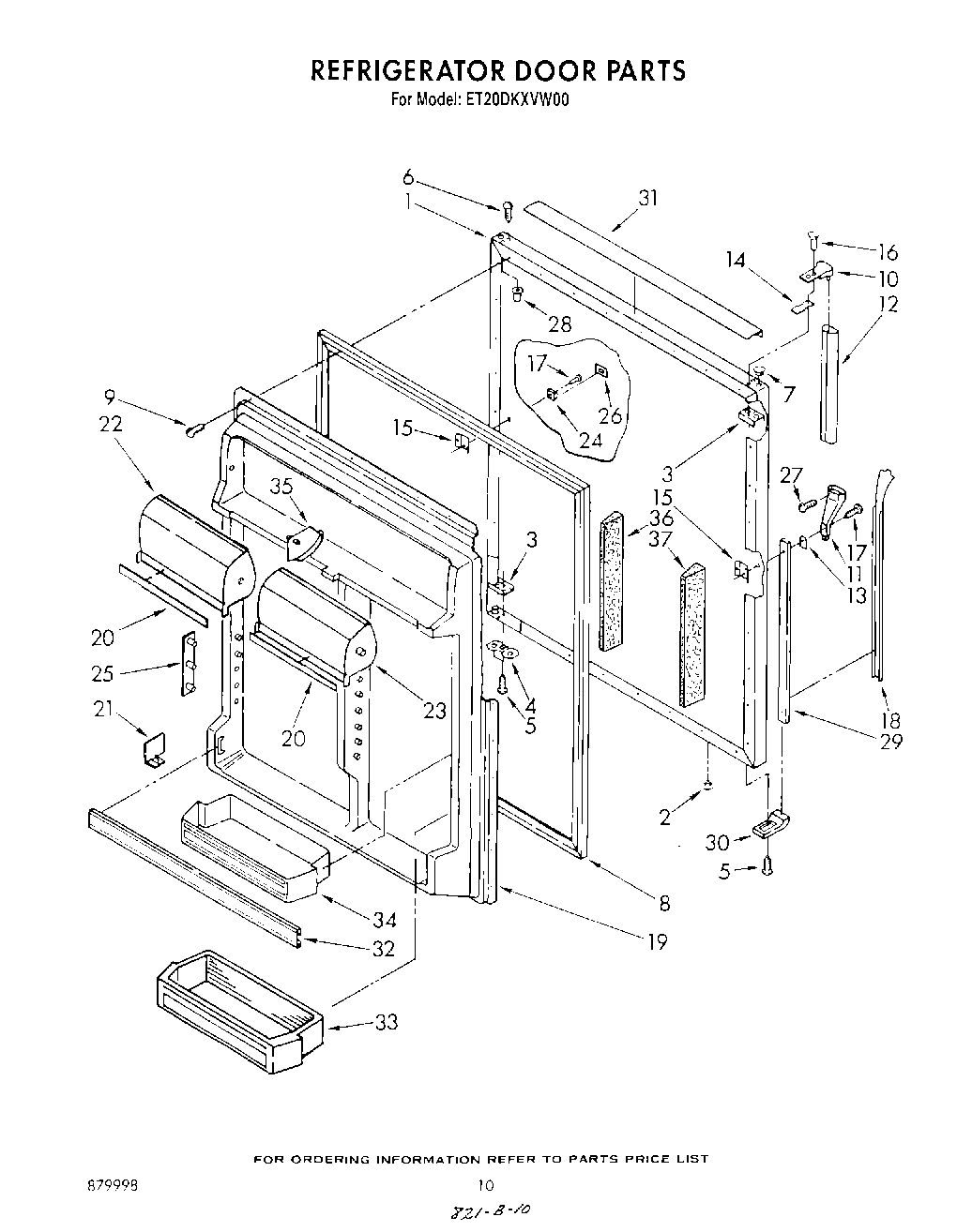 07 - REFRIGERATOR DOOR, FREEZER DOOR