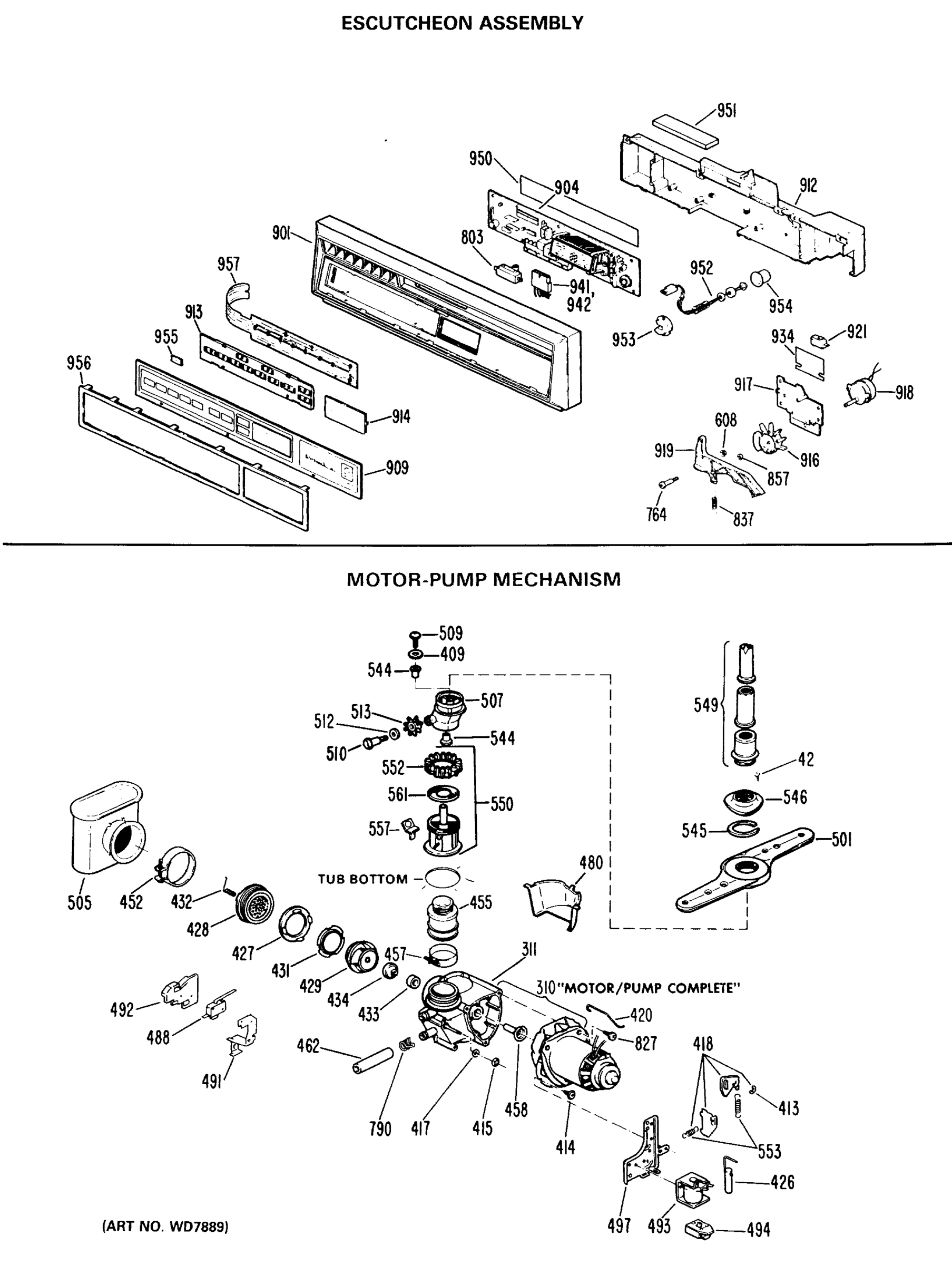 ESCUTCHEON ASSEMBLY