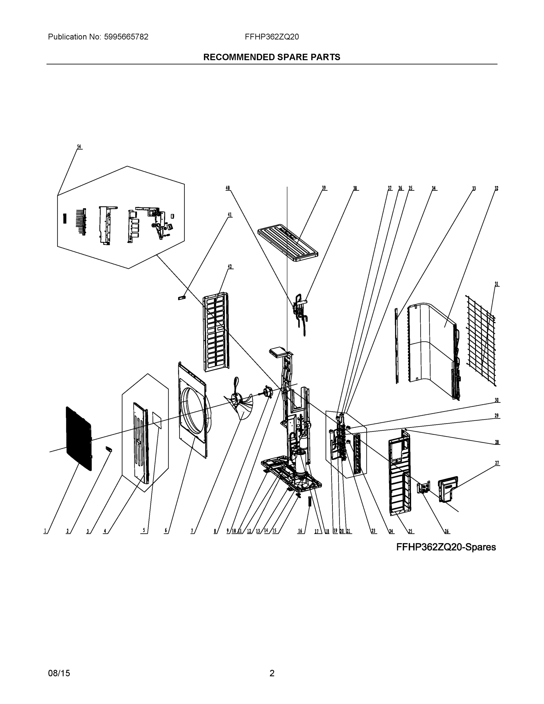 02 - RECOMMENDED SPARE PARTS