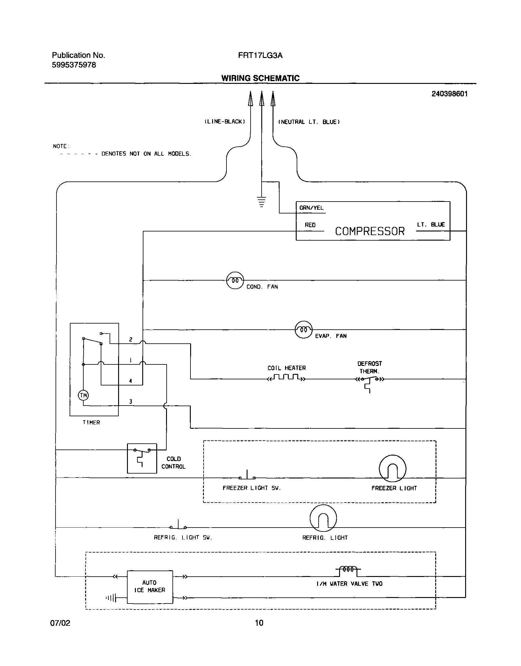 10 - WIRING SCHEMATIC