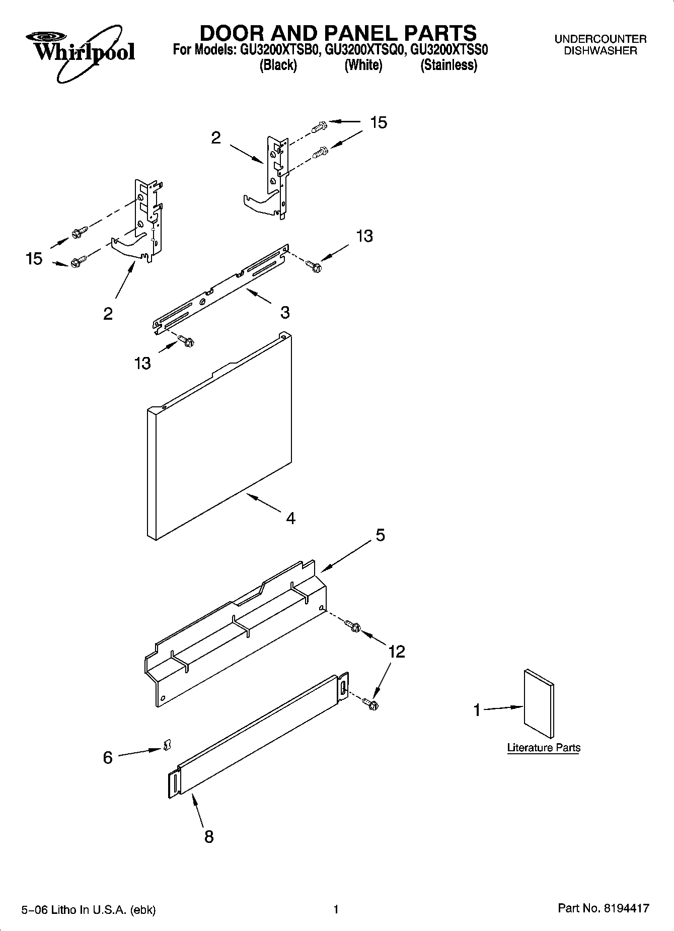 01 - DOOR AND PANEL PARTS