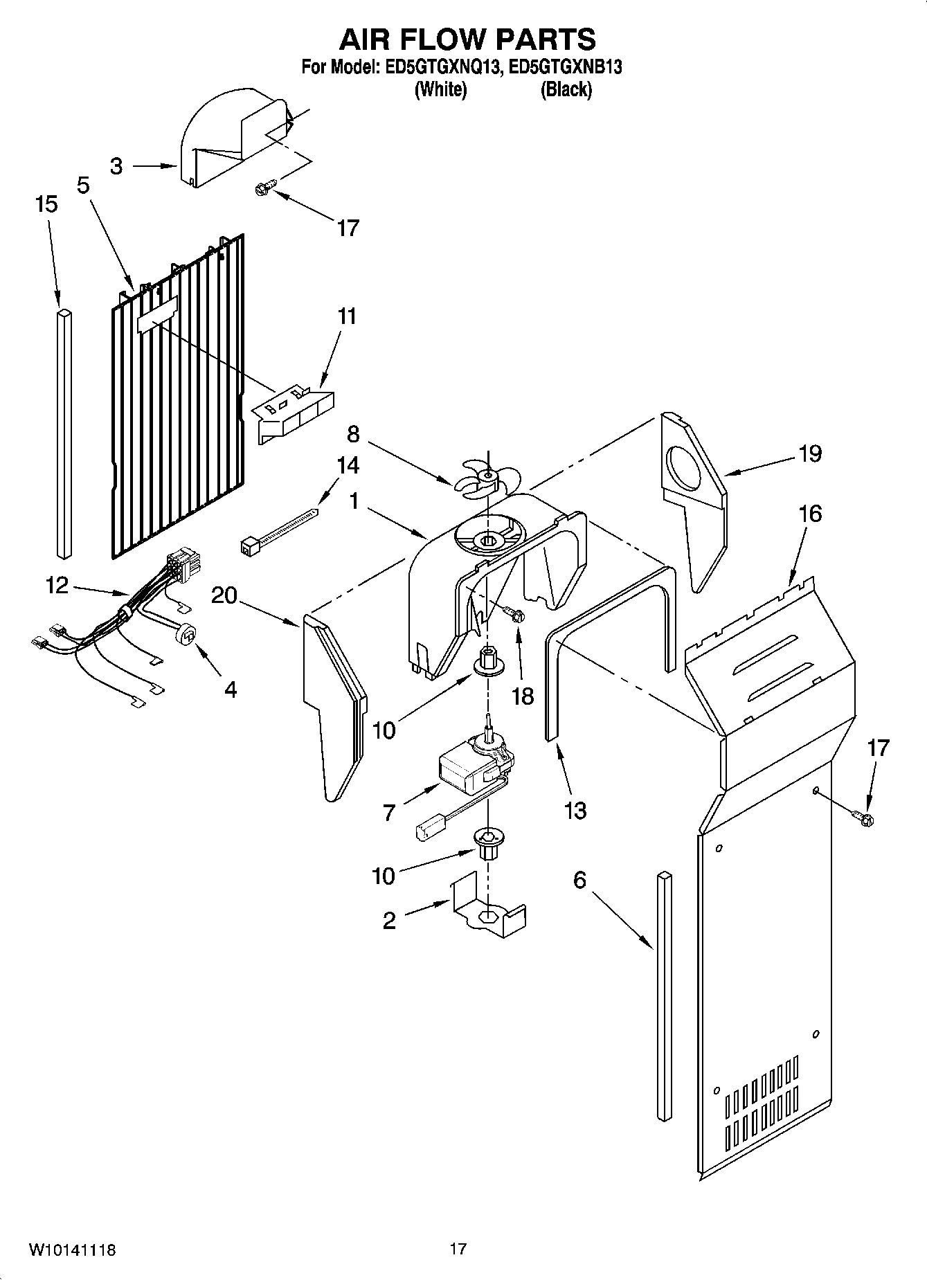 10 - AIR FLOW PARTS