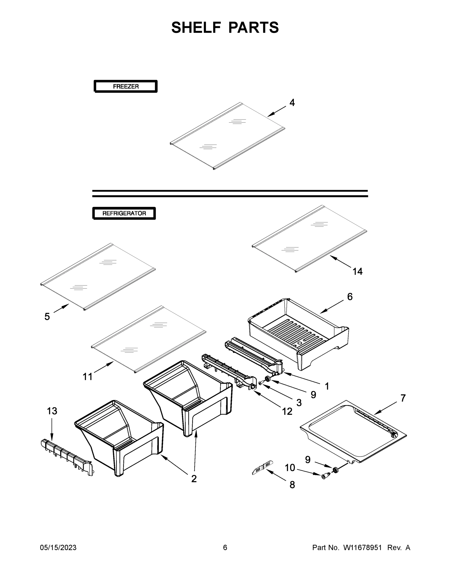 04 - SHELF PARTS