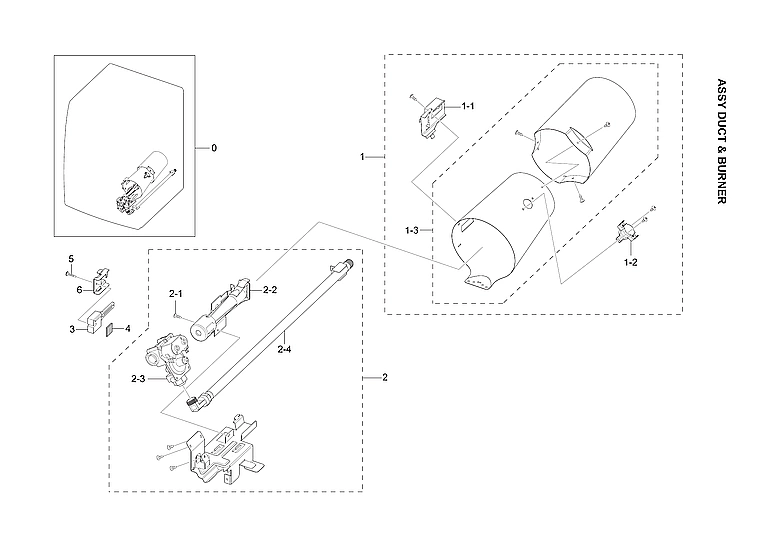 Duct & Burner Assembly