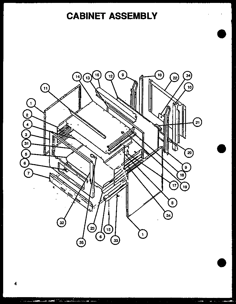 01 - CABINET ASSY