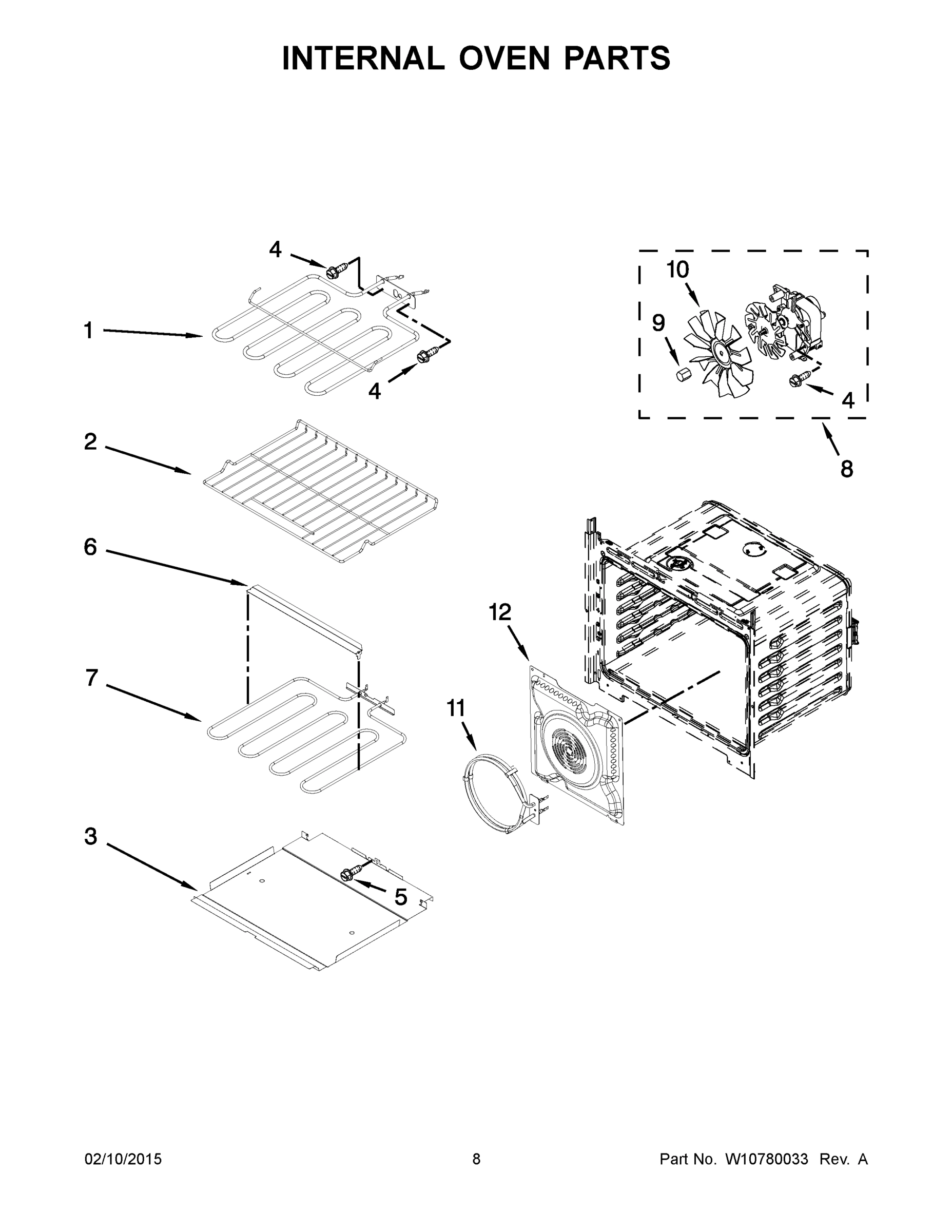 05 - INTERNAL OVEN PARTS