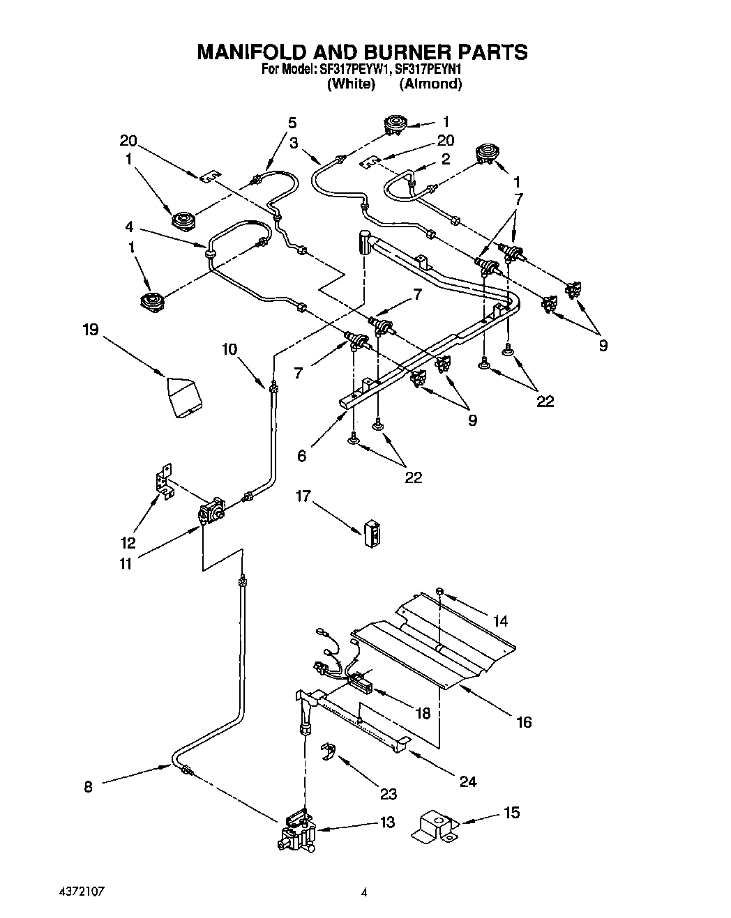 03 - MANIFOLD AND BURNER