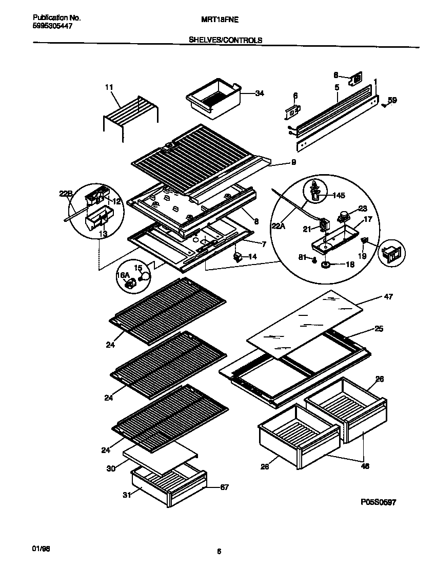 04 - SHELVES/CONTROLS