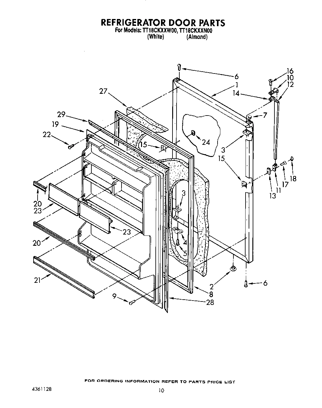 08 - REFRIGERATOR DOOR, LIT/OPTIONAL
