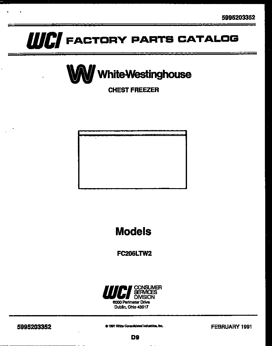 02 - CHEST FREEZER PARTS