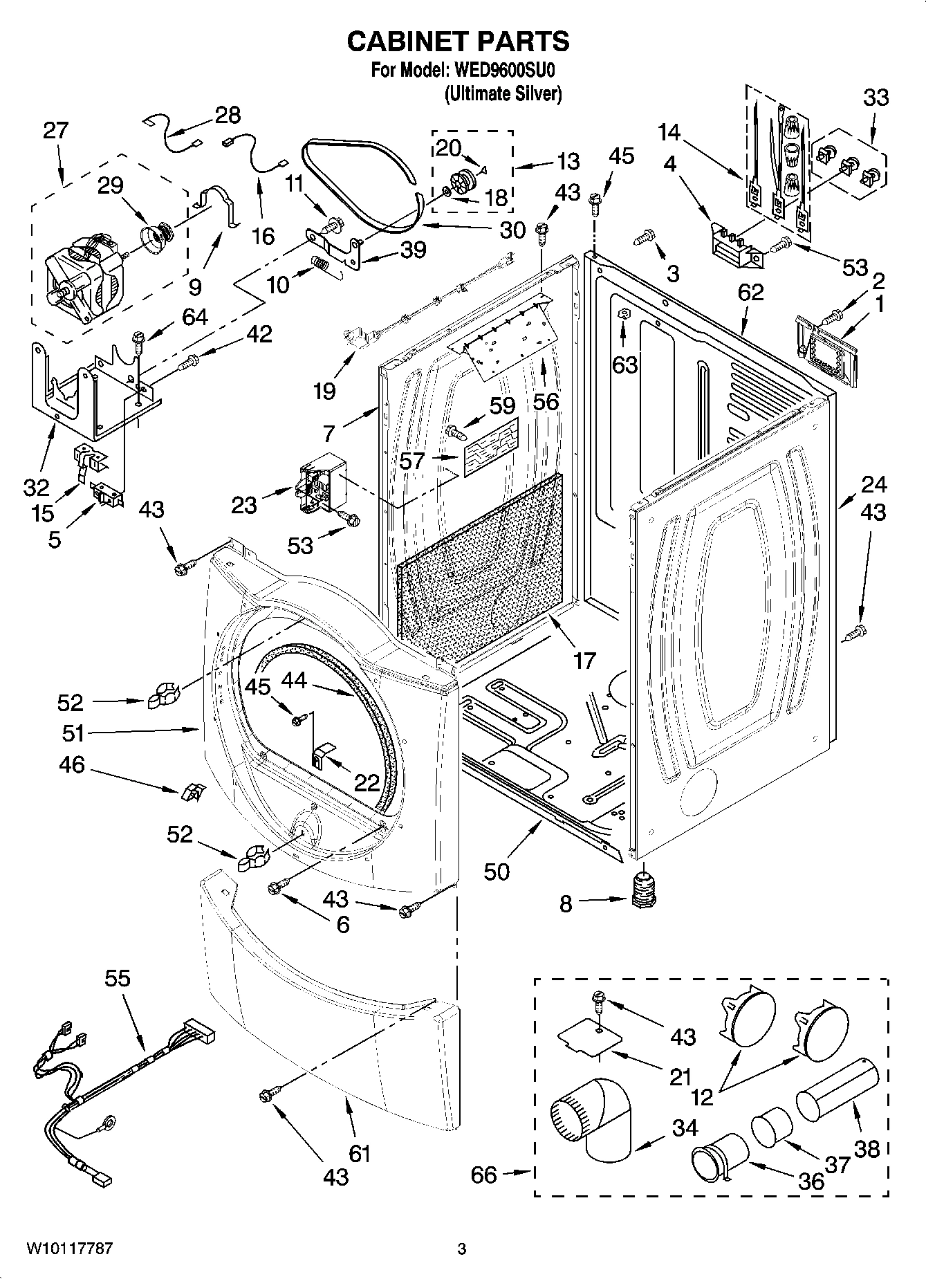 02 - CABINET PARTS