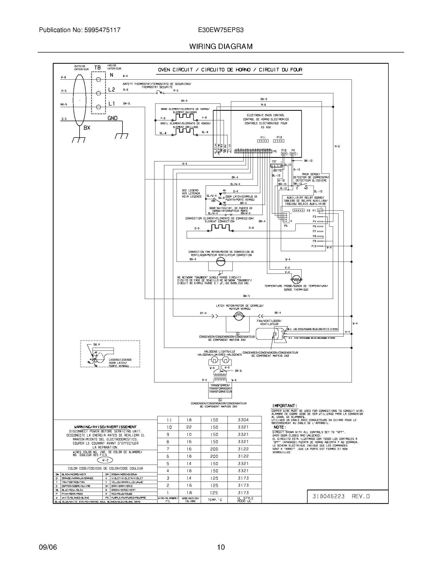 10 - WIRING DIAGRAM