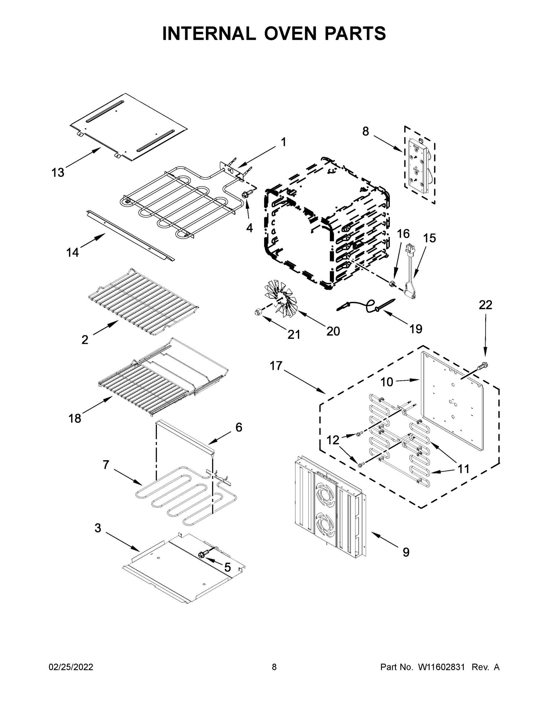 05 - INTERNAL OVEN PARTS