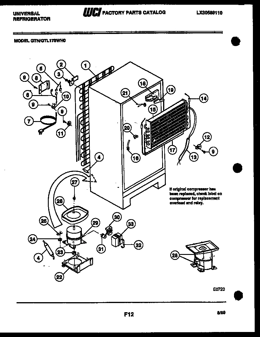 05 - SYSTEM AND AUTOMATIC DEFROST PARTS