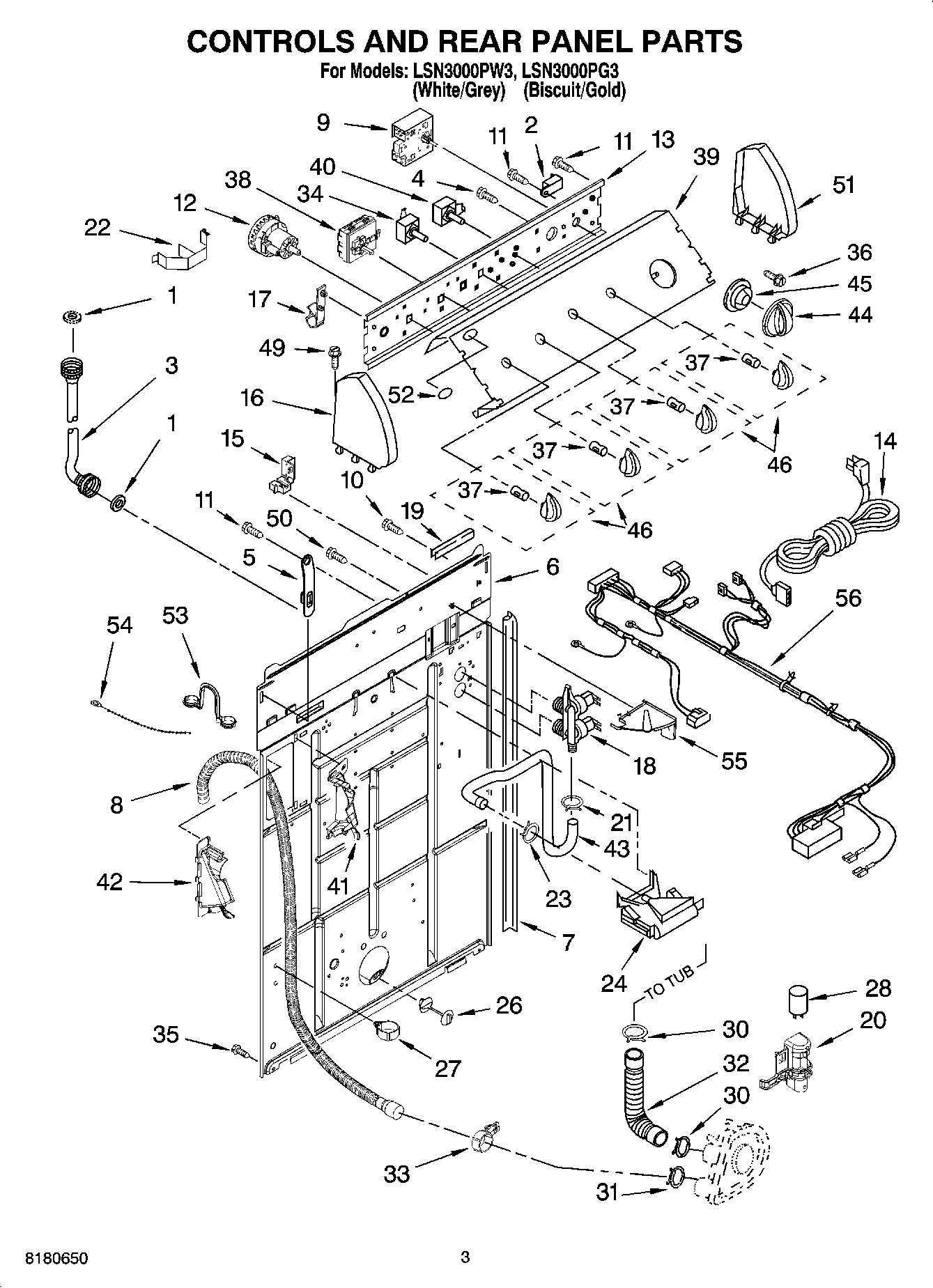 02 - CONTROLS AND REAR PANEL PARTS
