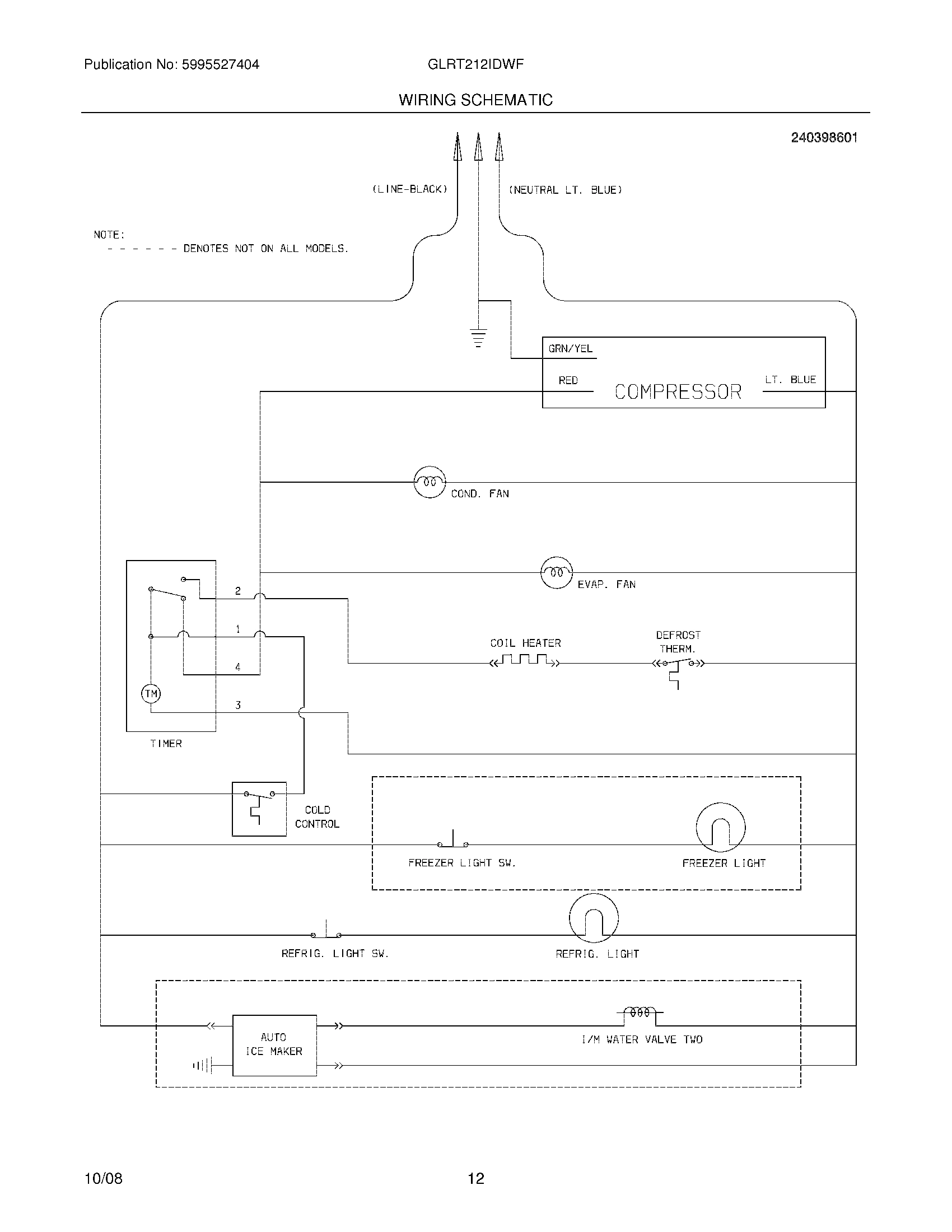12 - WIRING SCHEMATIC