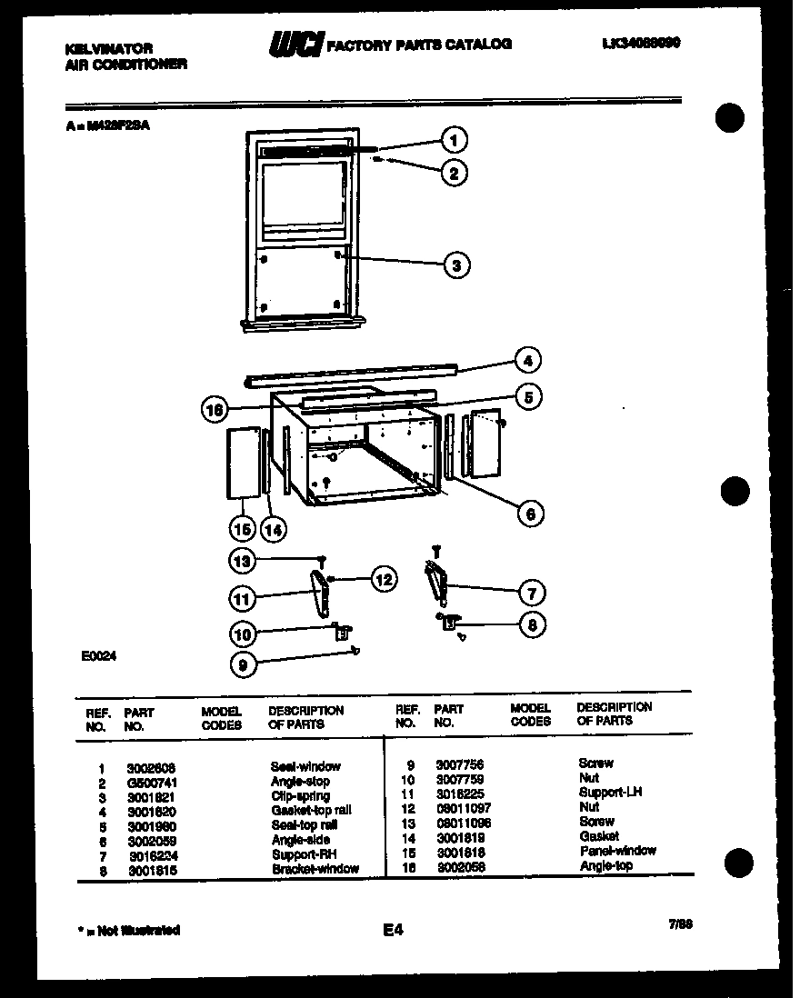 06 - CABINET AND INSTALLATION PARTS