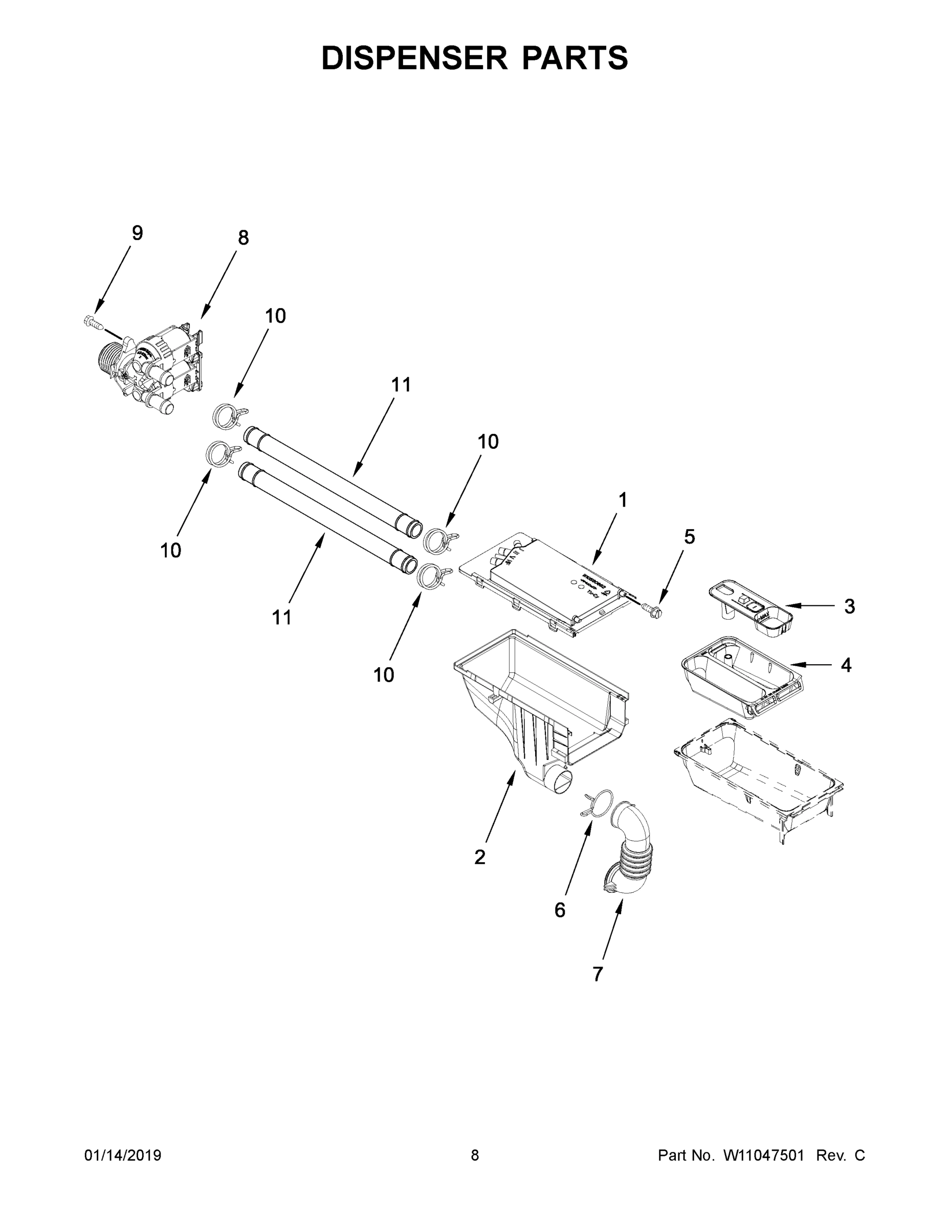 05 - DISPENSER PARTS
