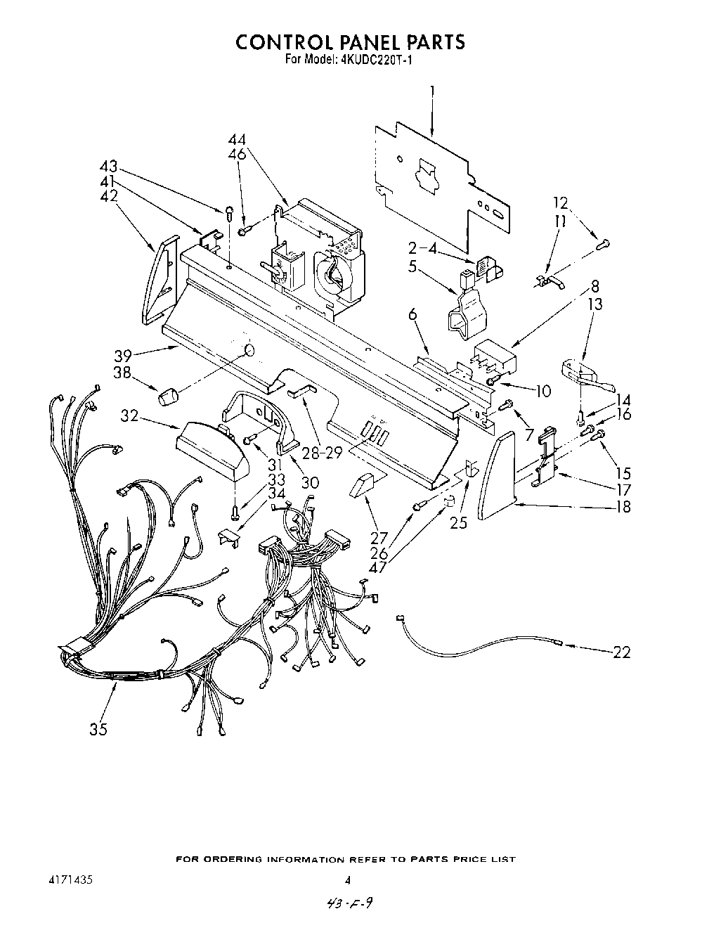 04 - CONTROL PANEL , LITERATURE AND OPTIONAL