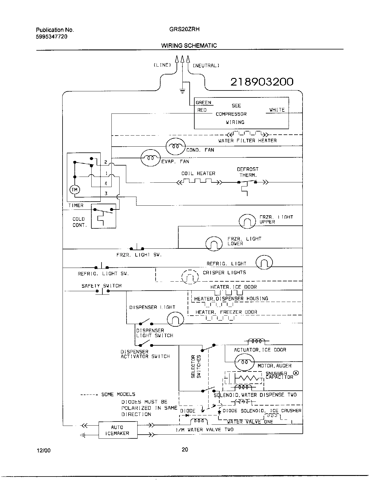 20 - WIRING SCHEMATIC